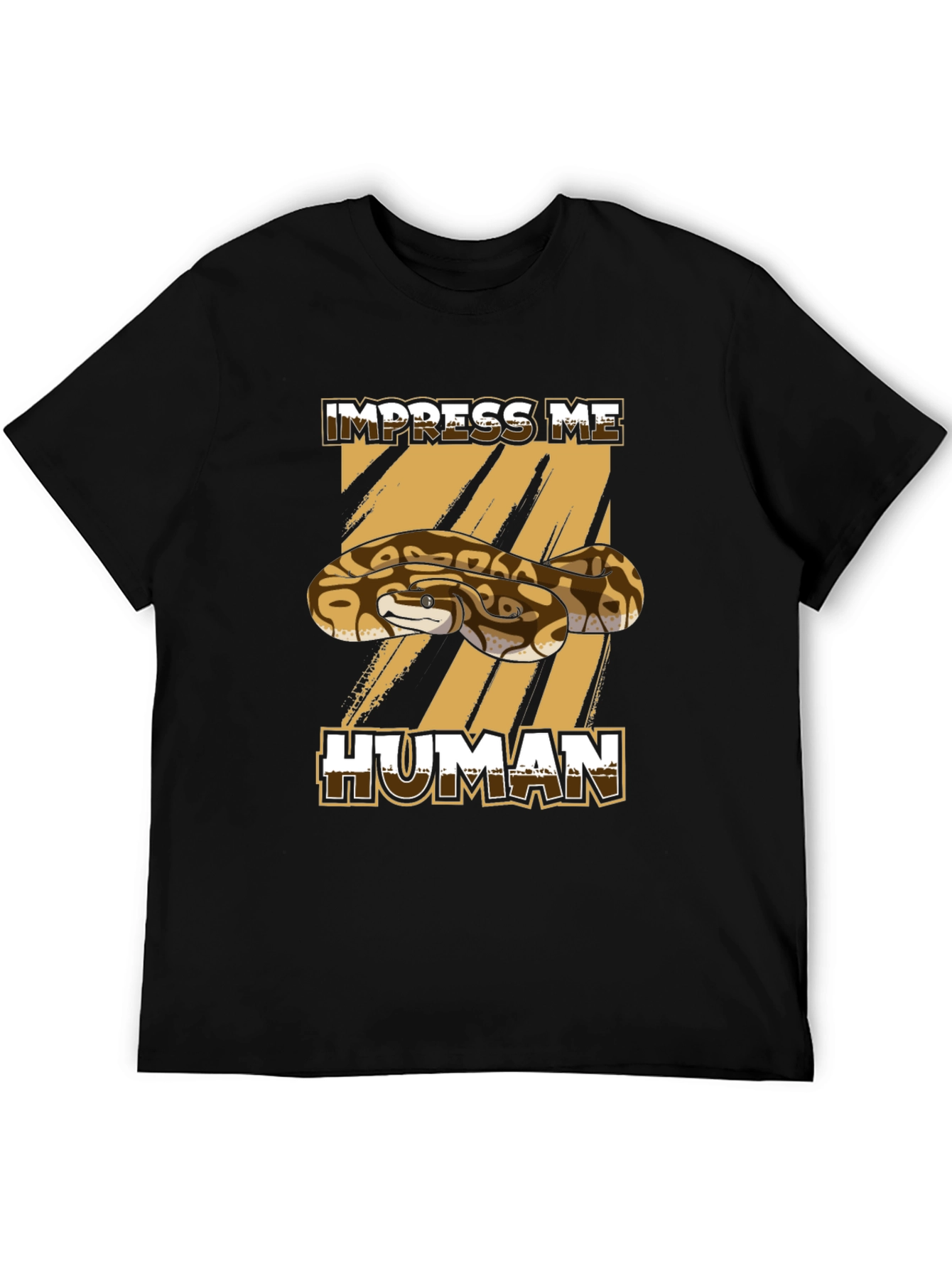 Impress Me Human! Ball Python Graphic Tee