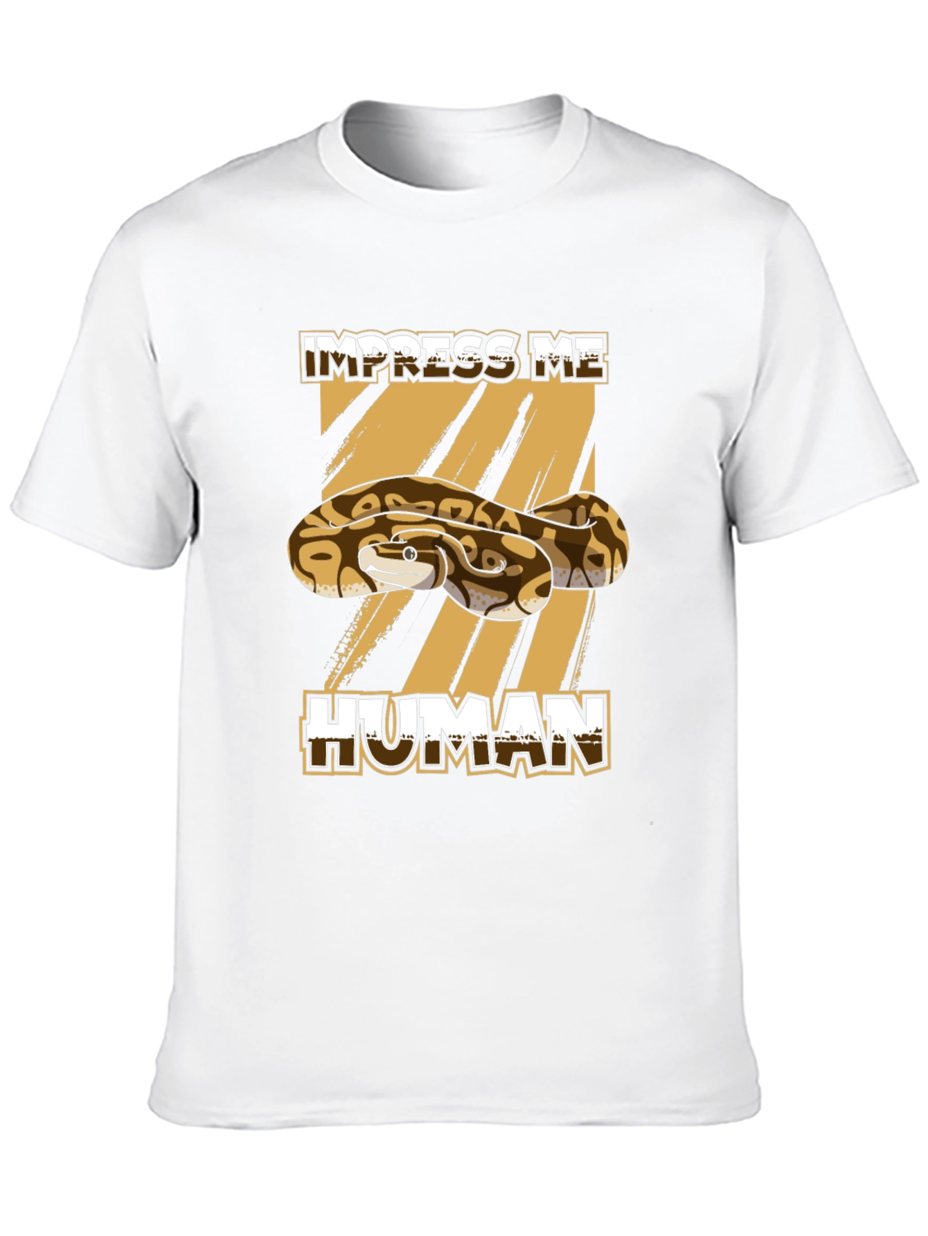 Impress Me Human! Ball Python Graphic Tee