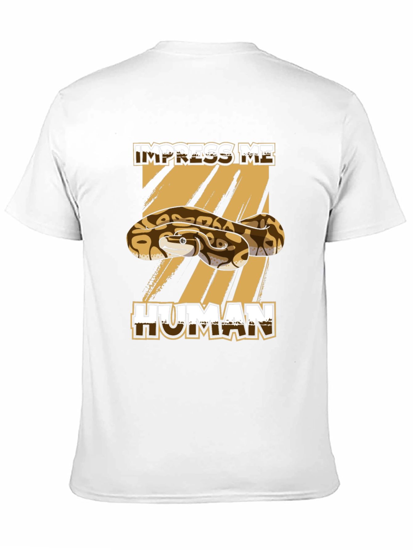 Impress Me Human! Ball Python Graphic Tee