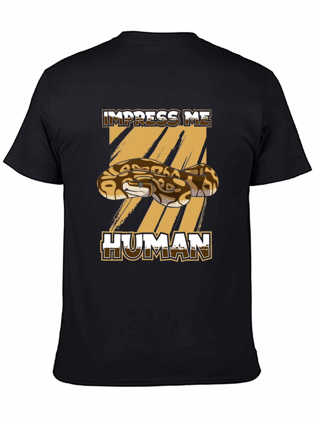 Impress Me Human! Ball Python Graphic Tee