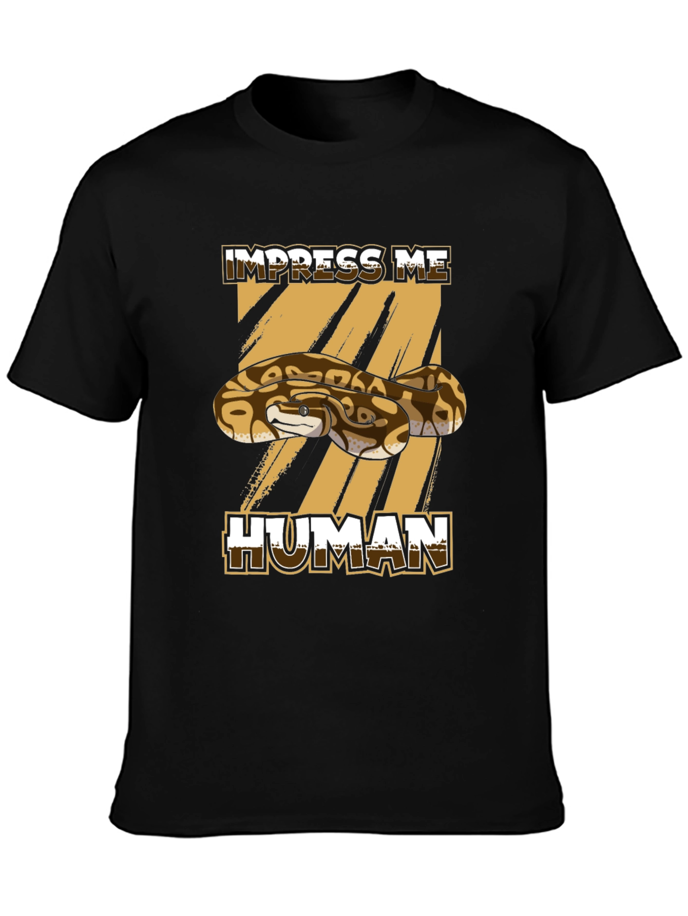 Impress Me Human! Ball Python Graphic Tee