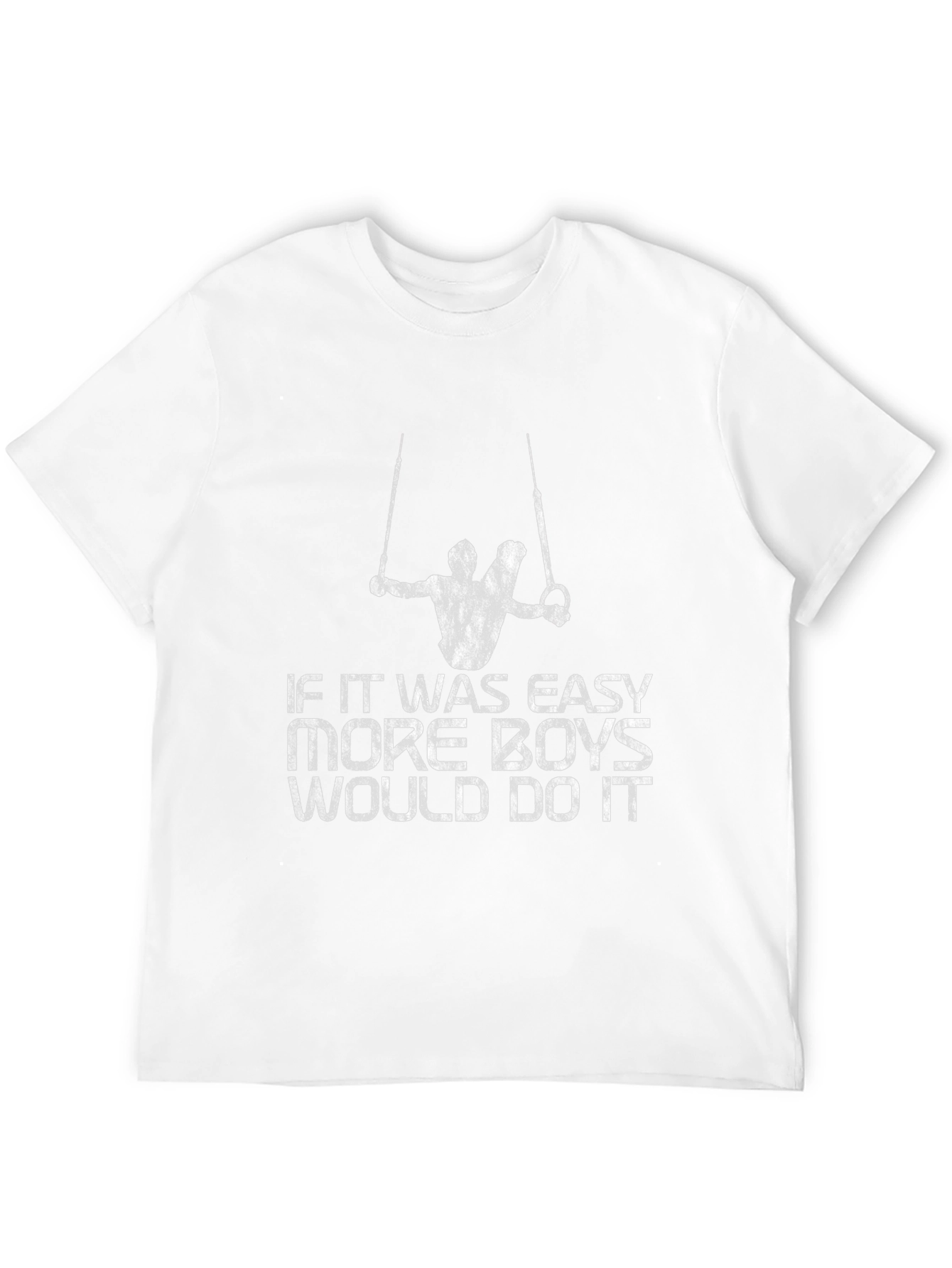 Gymnast Rings Graphic Tee - If It Was Easy...