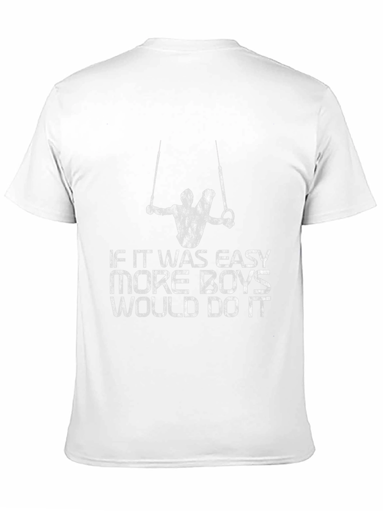 Gymnast Rings Graphic Tee - If It Was Easy...