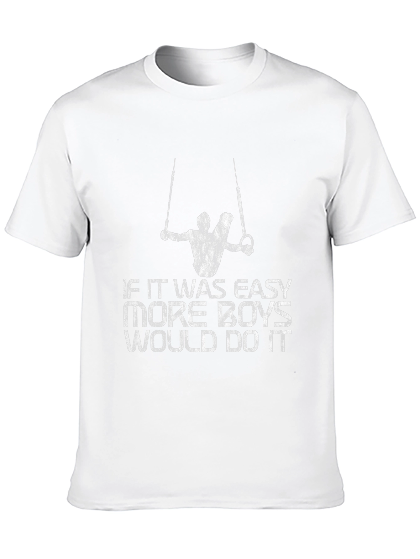 Gymnast Rings Graphic Tee - If It Was Easy...