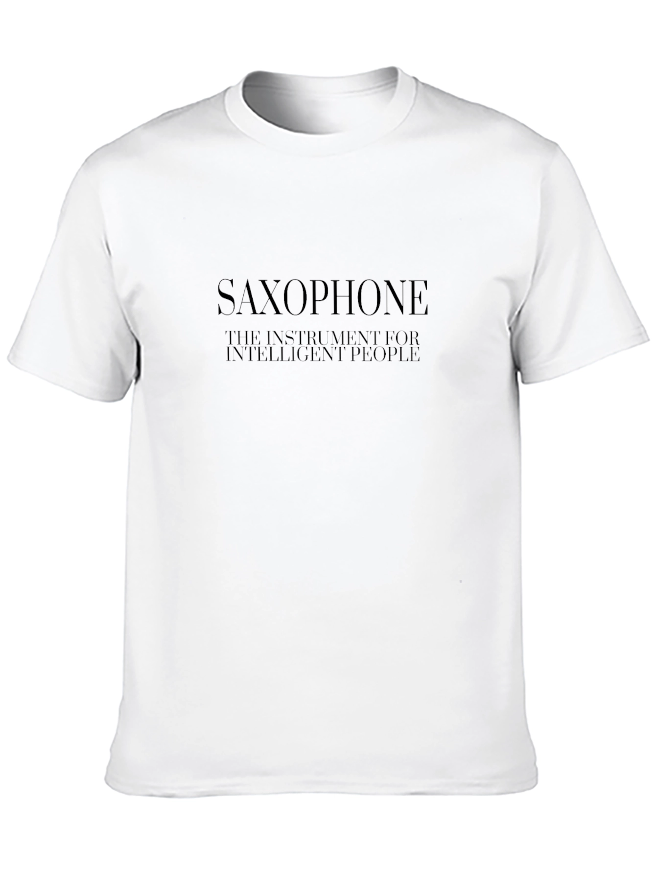 Saxophone Lover T-Shirt - Intelligent Musician Tee