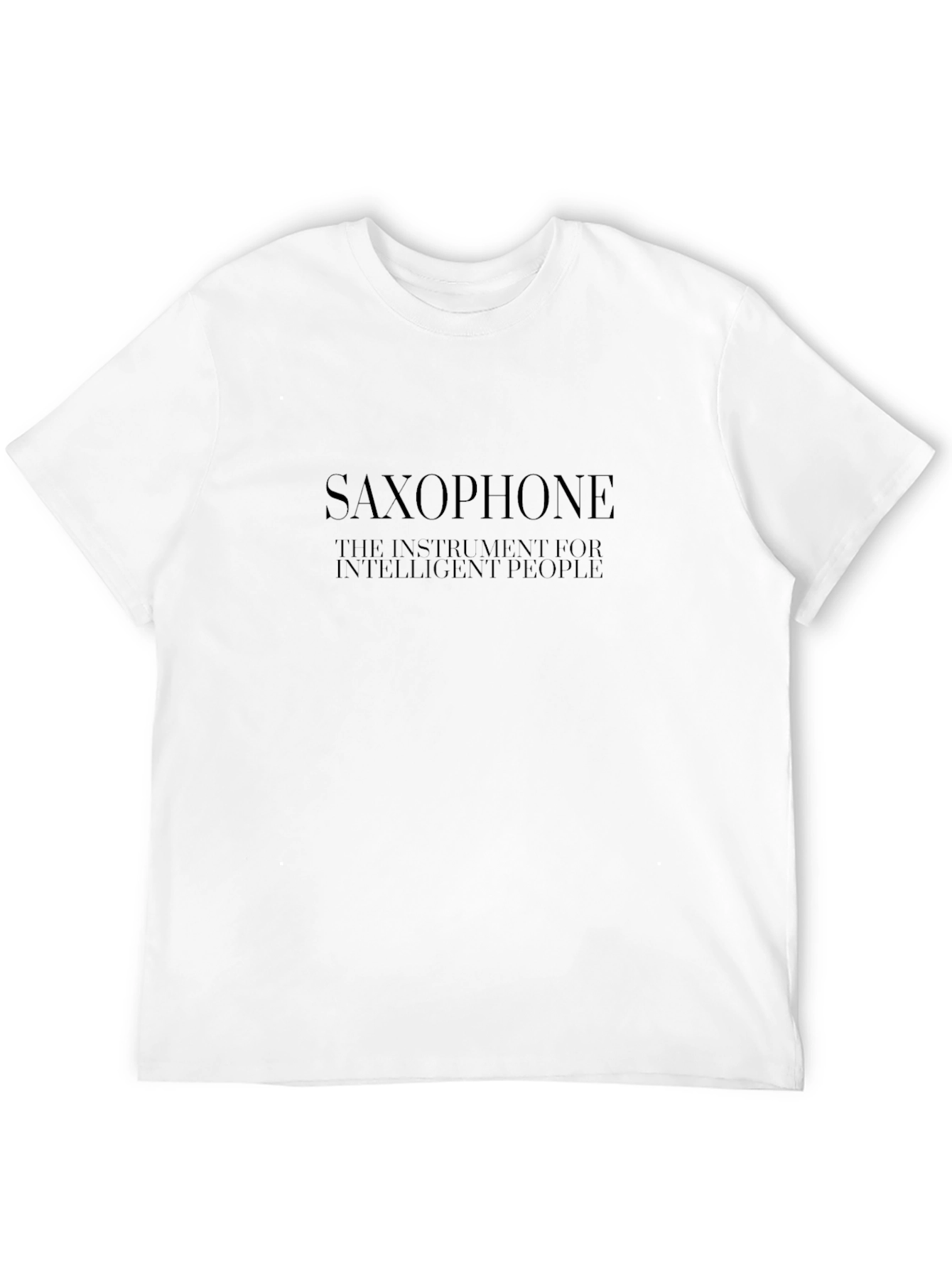 Saxophone Lover T-Shirt - Intelligent Musician Tee