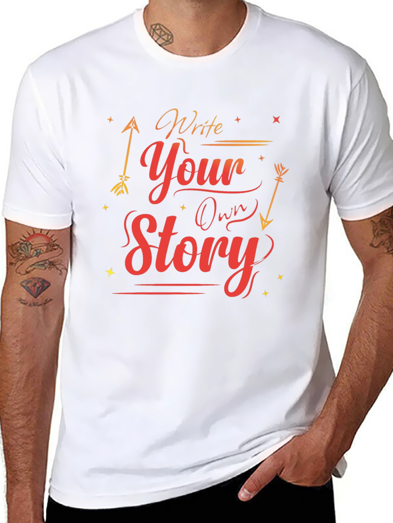 Write Your Own Story Graphic Tee