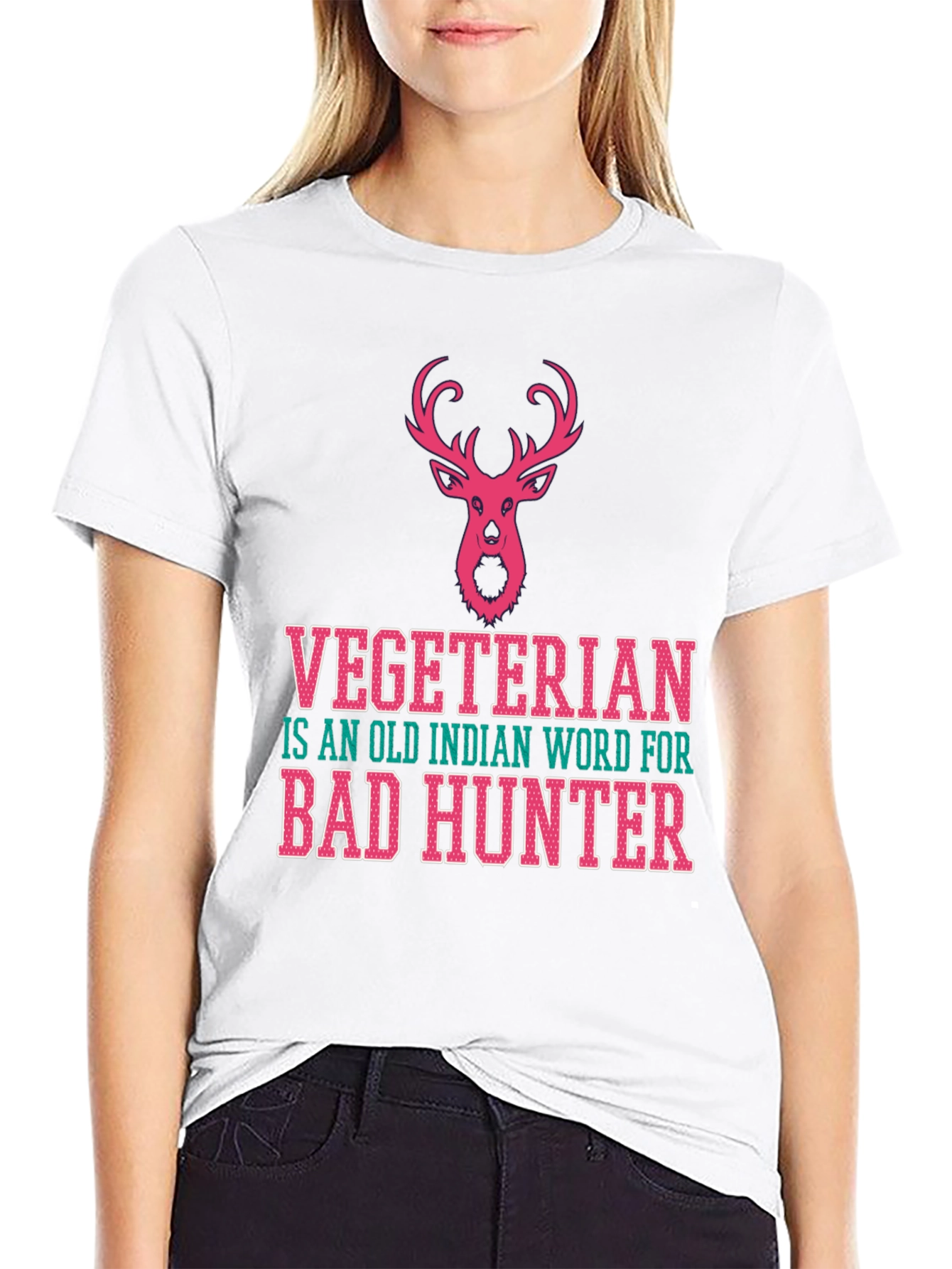 Vegetarian Bad Hunter Graphic Tee