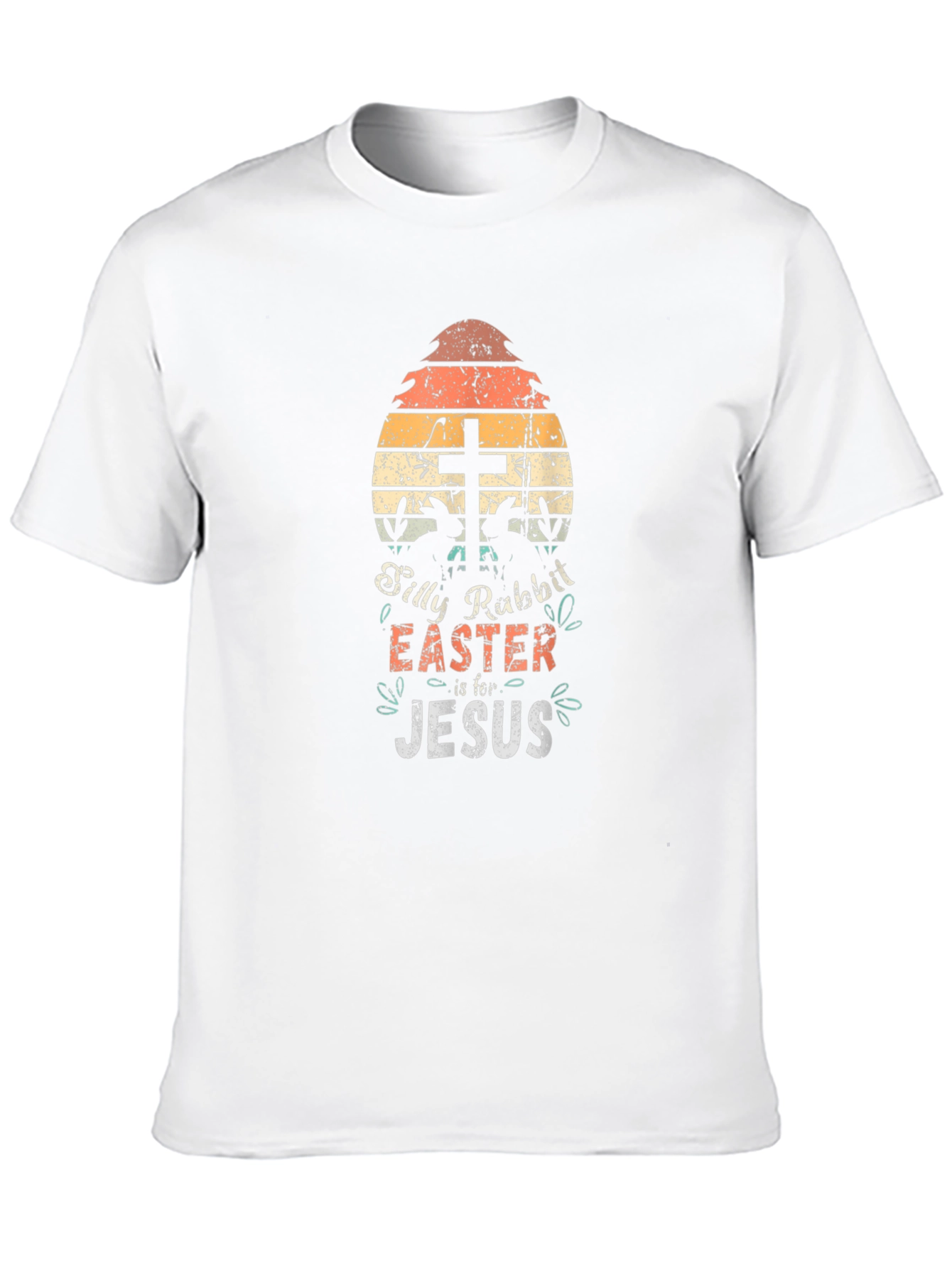 Silly Rabbit Easter Jesus Graphic T-Shirt