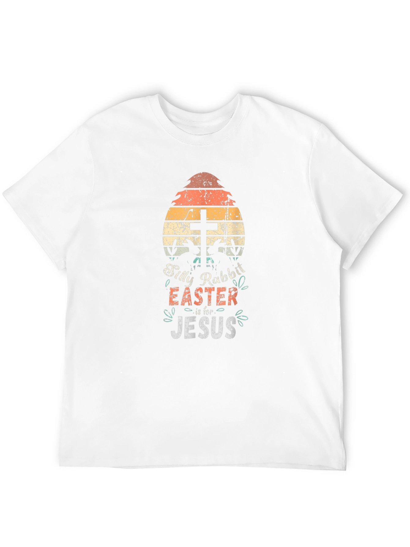 Silly Rabbit Easter Jesus Graphic T-Shirt