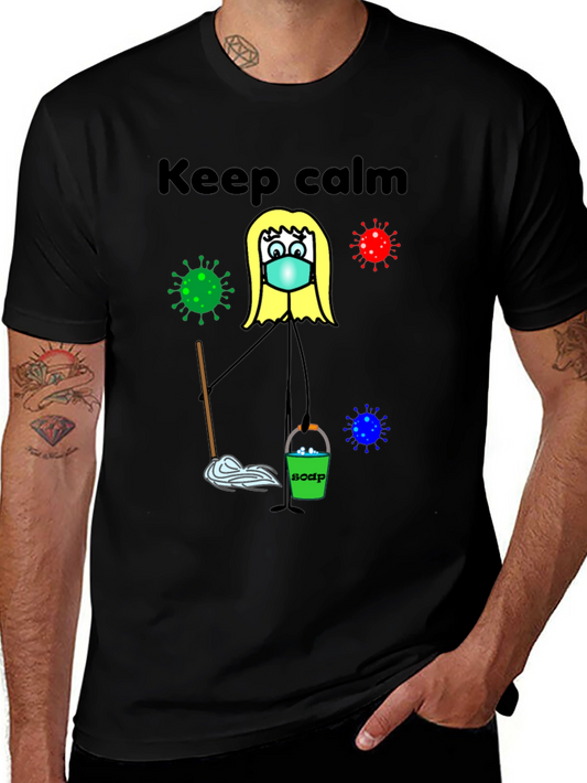 Keep Calm and Clean T-Shirt
