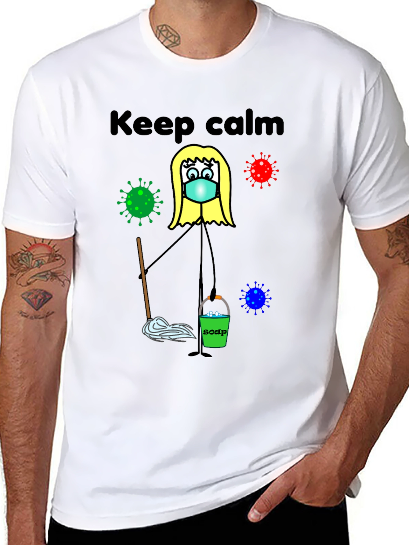 Keep Calm and Clean T-Shirt