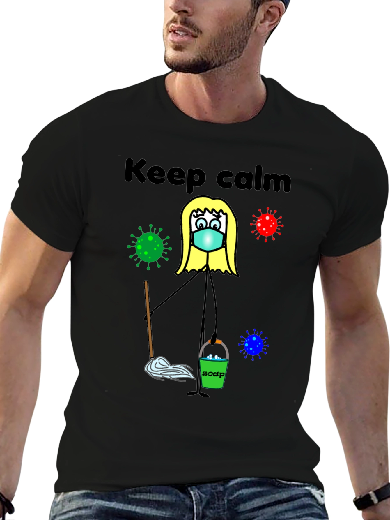 Keep Calm and Clean T-Shirt