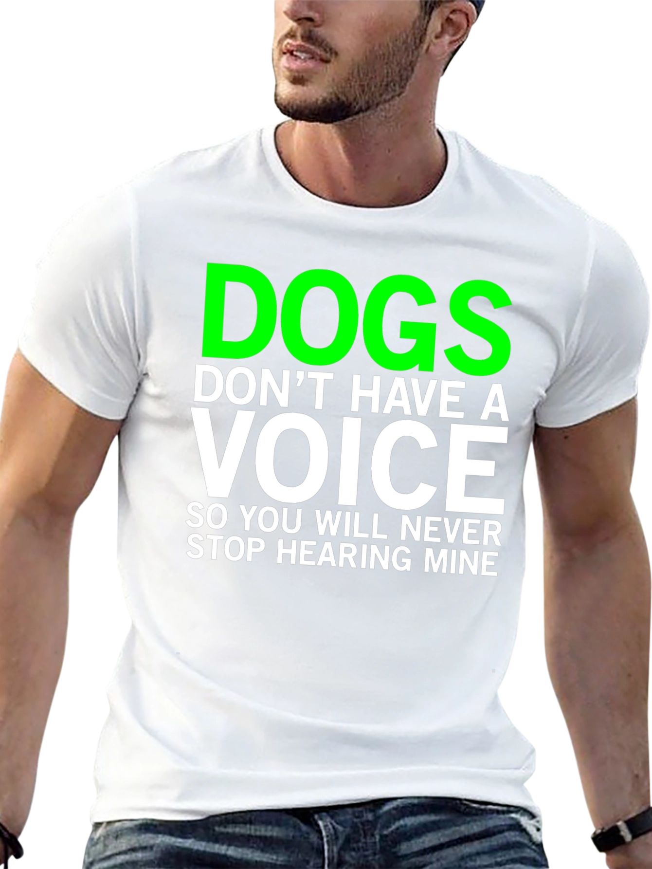 Dogs Dont Have a Voice T-Shirt