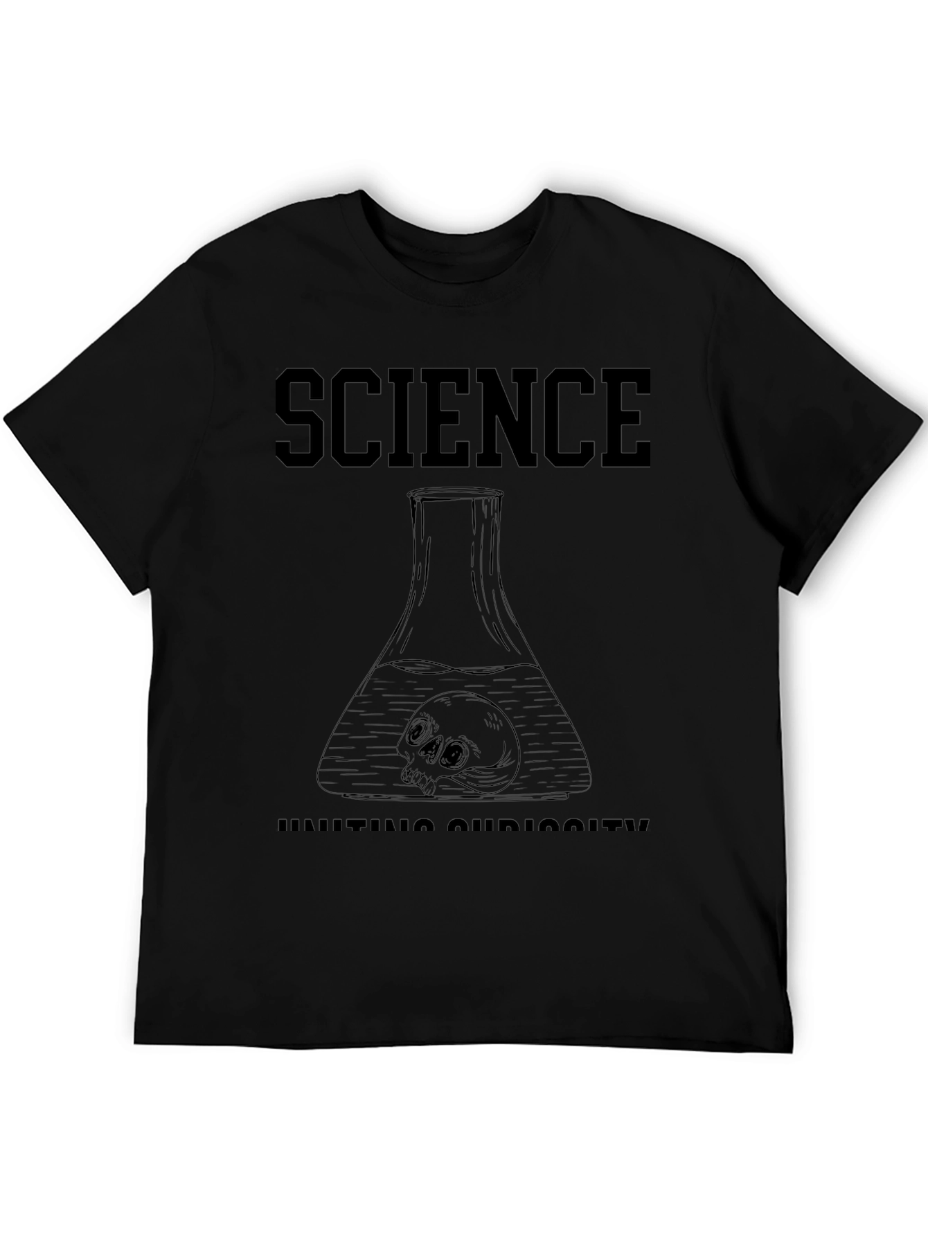 Science Curiosity T-Shirt - Skull Edition