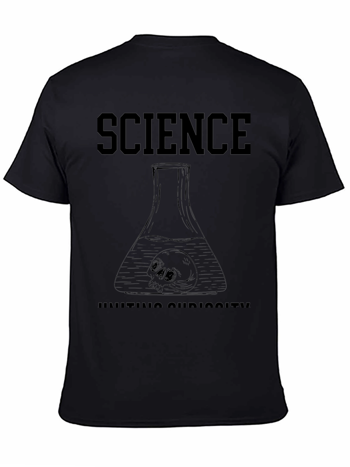 Science Curiosity T-Shirt - Skull Edition