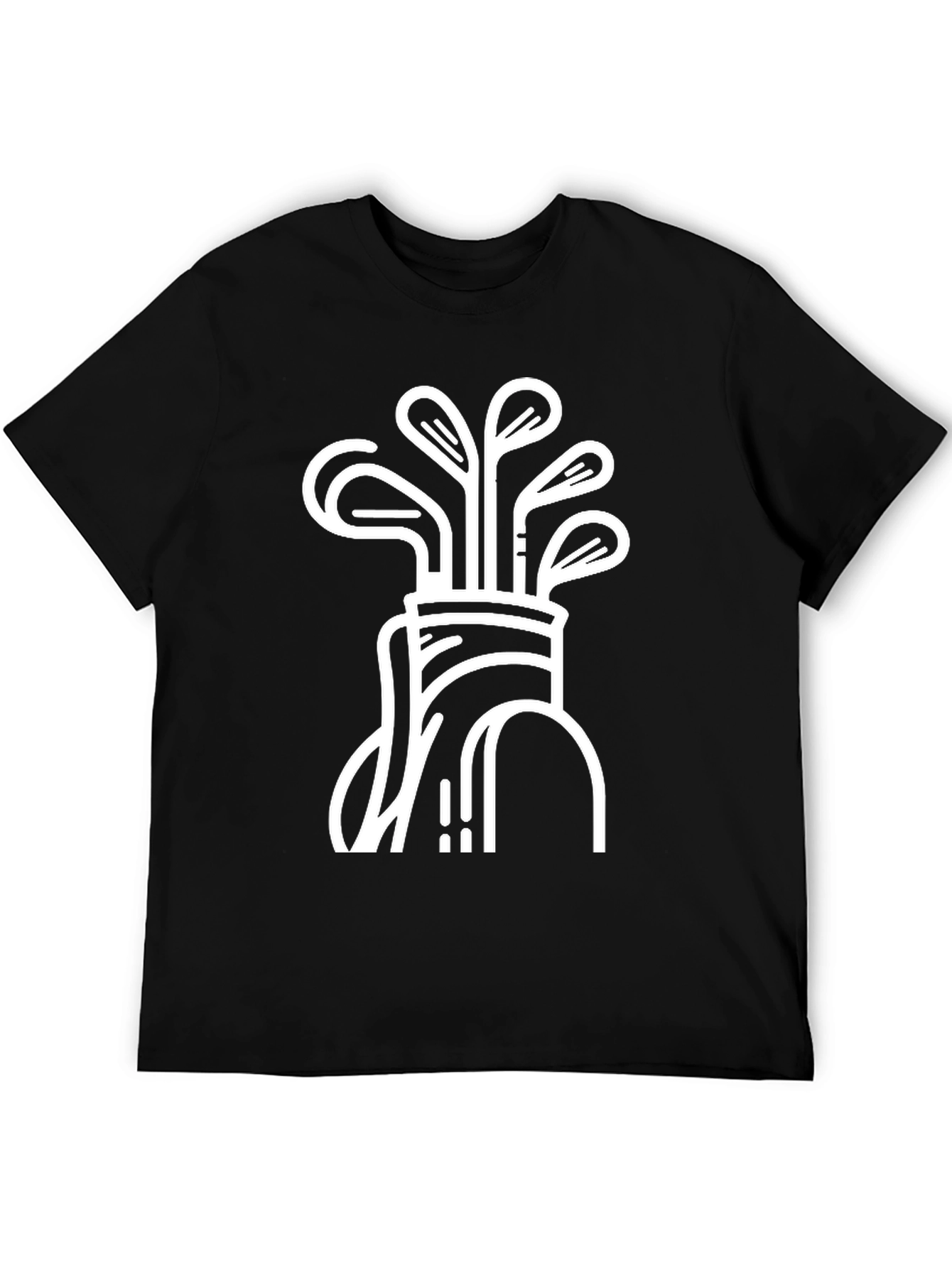 Golf Bag Graphic T-Shirt