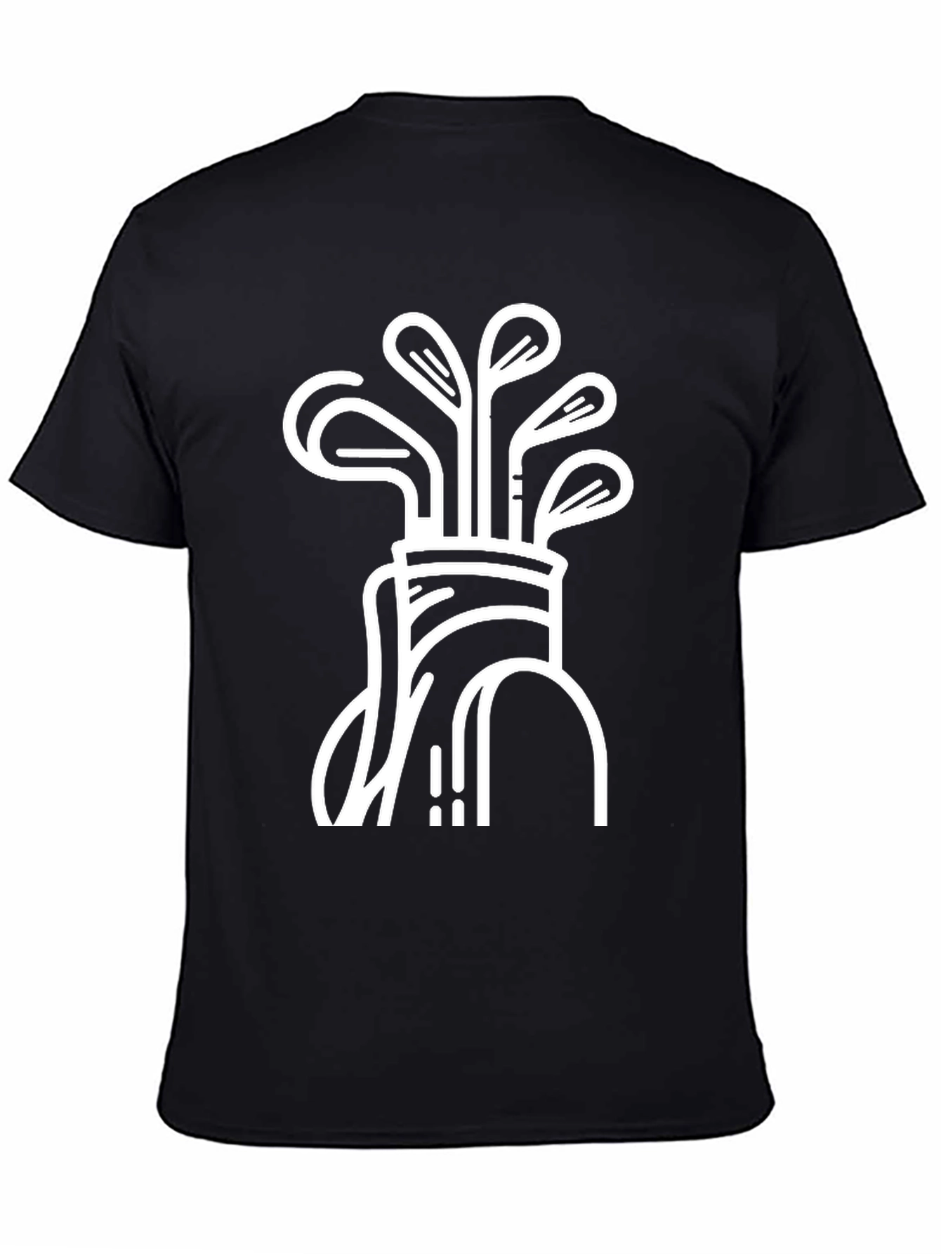Golf Bag Graphic T-Shirt