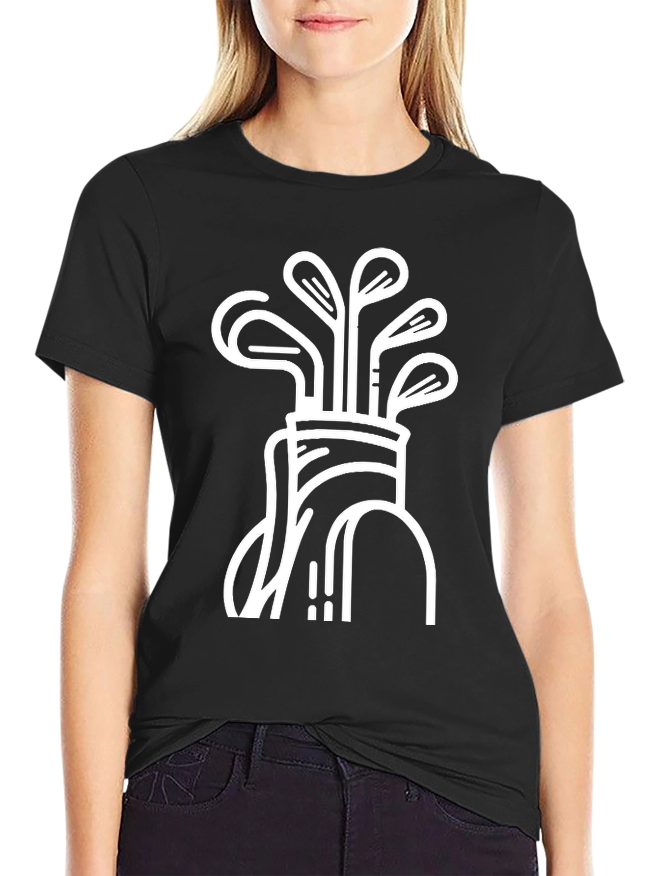 Golf Bag Graphic T-Shirt