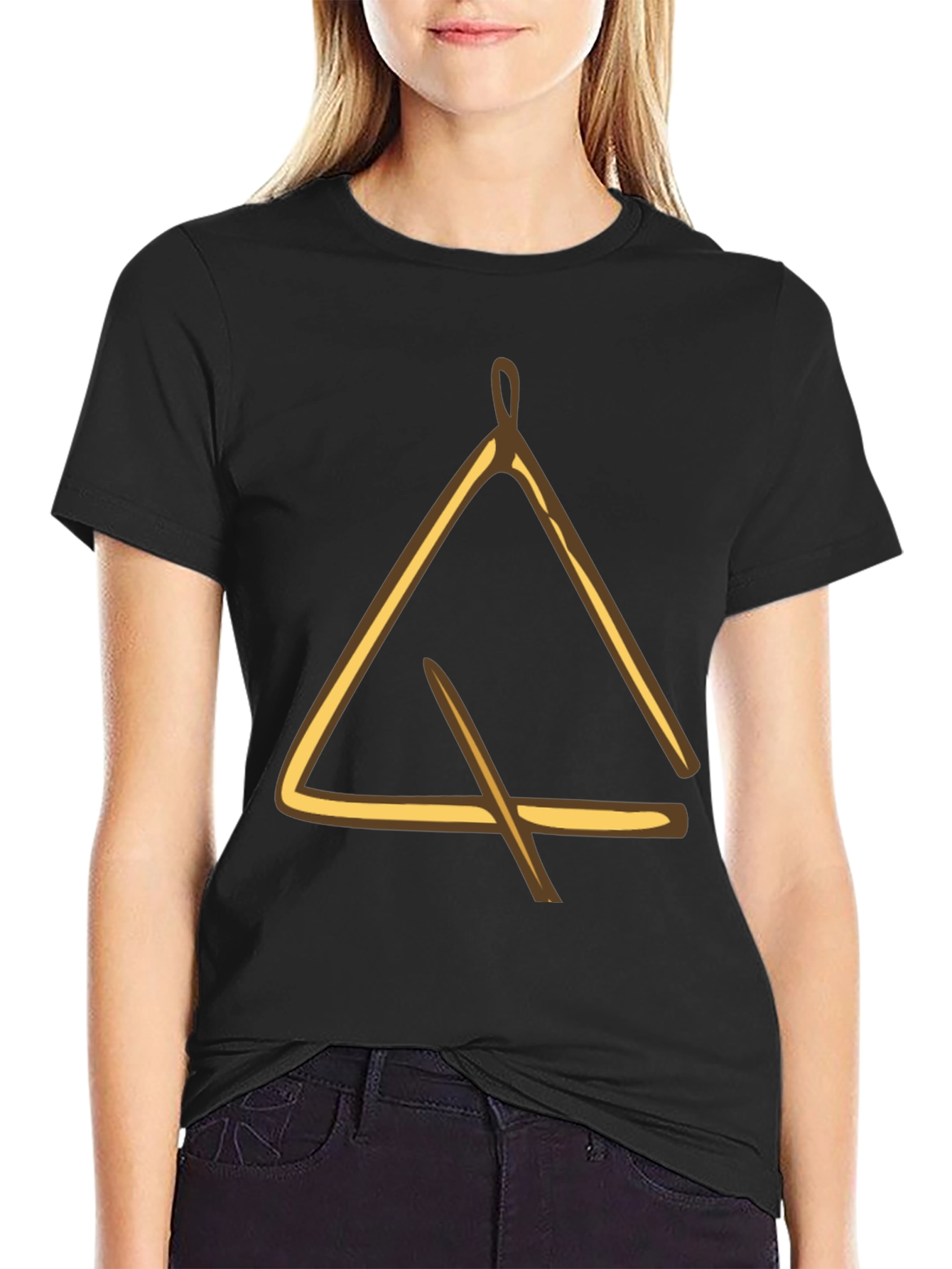 Triangle Instrument Graphic Tee - Musicians Apparel