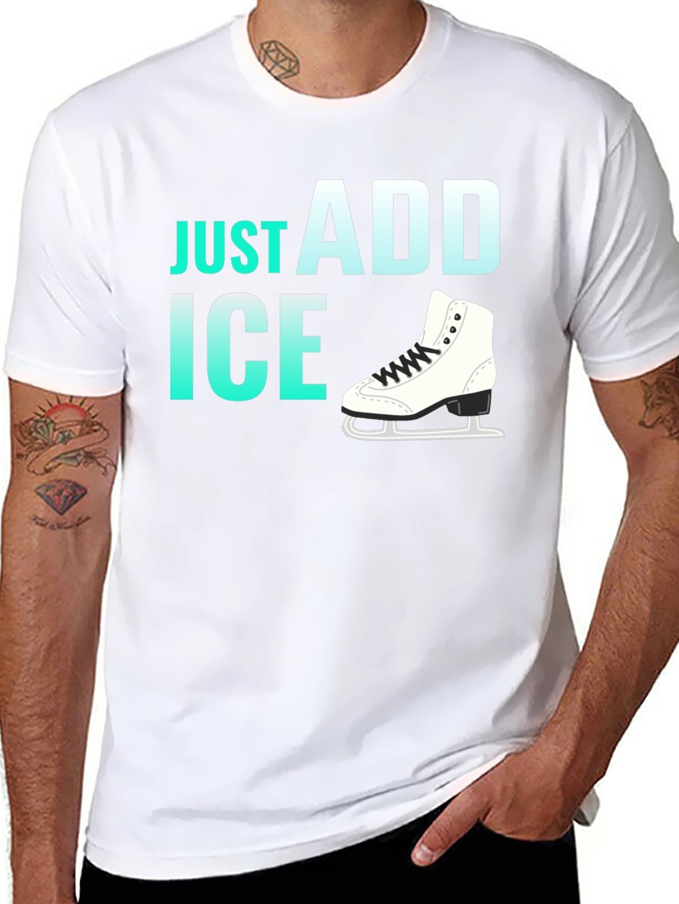 Just Add Ice Figure Skating T-Shirt
