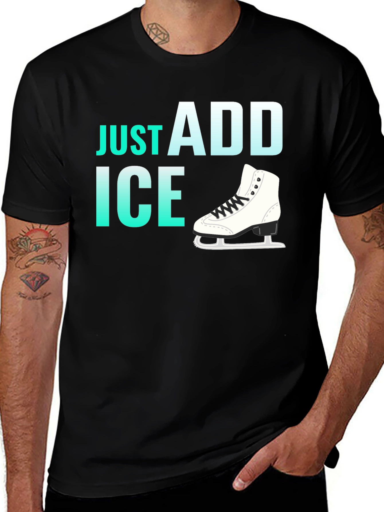 Just Add Ice Figure Skating T-Shirt