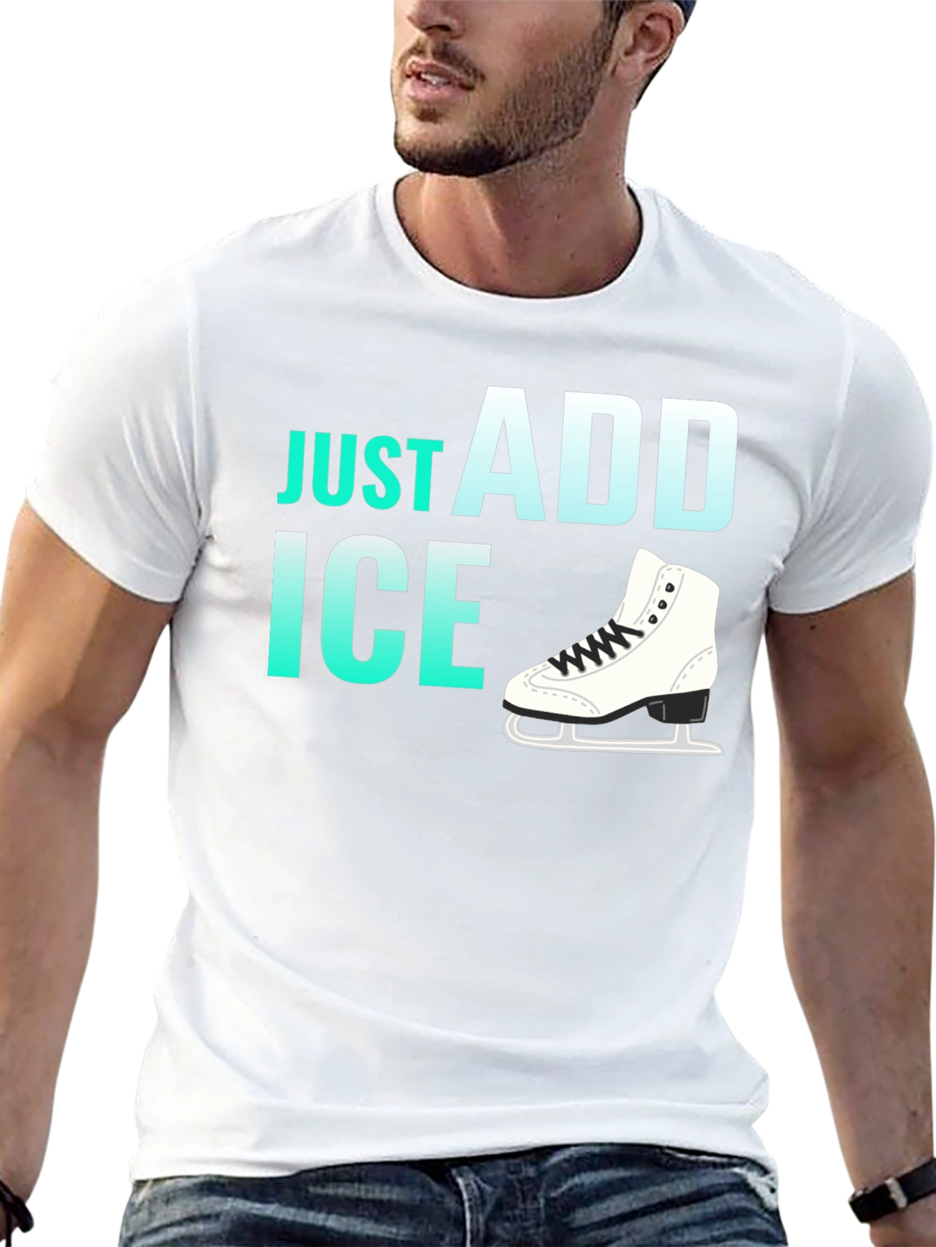Just Add Ice Figure Skating T-Shirt