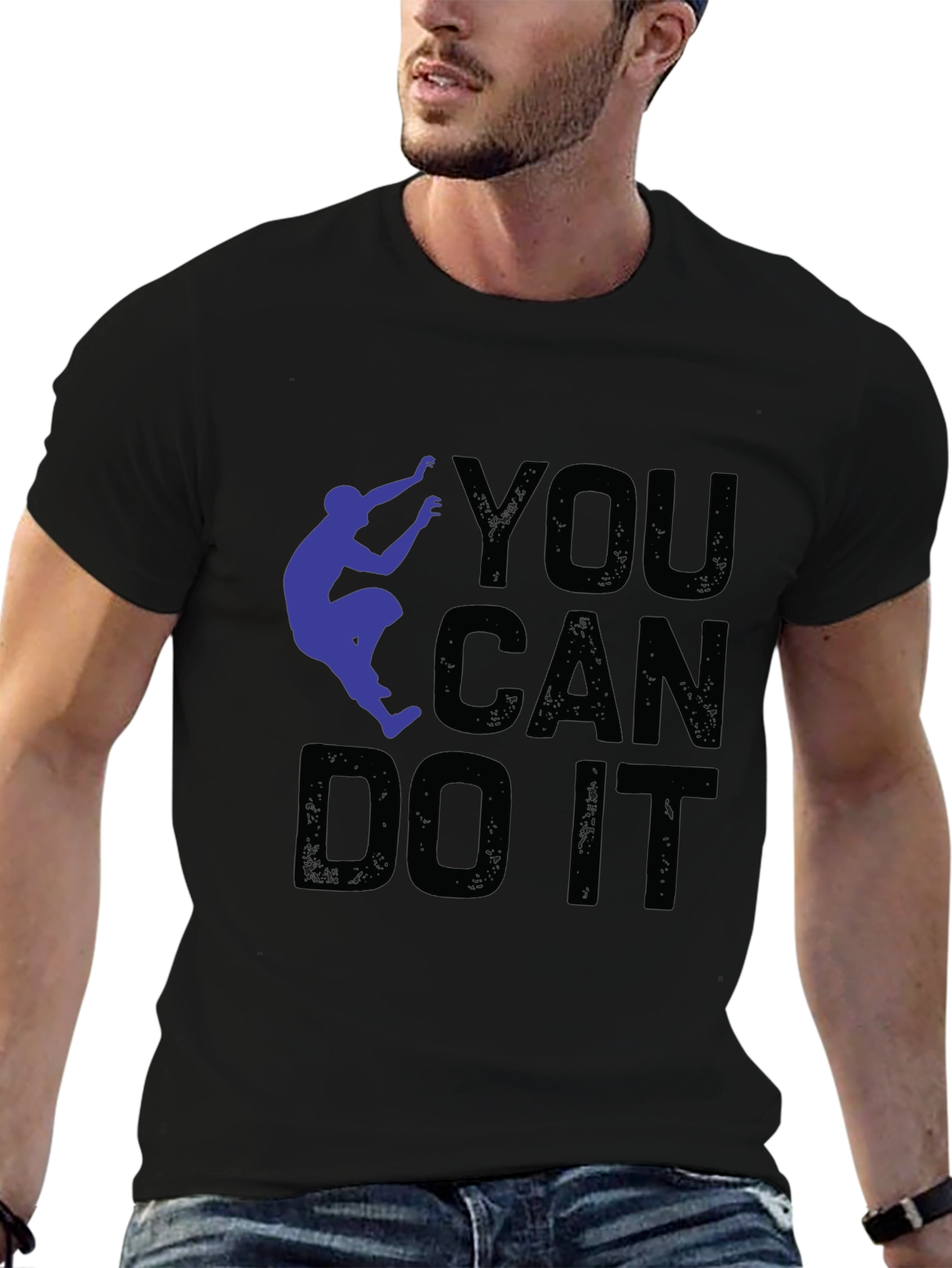 Motivational T-Shirt - You Can Do It!
