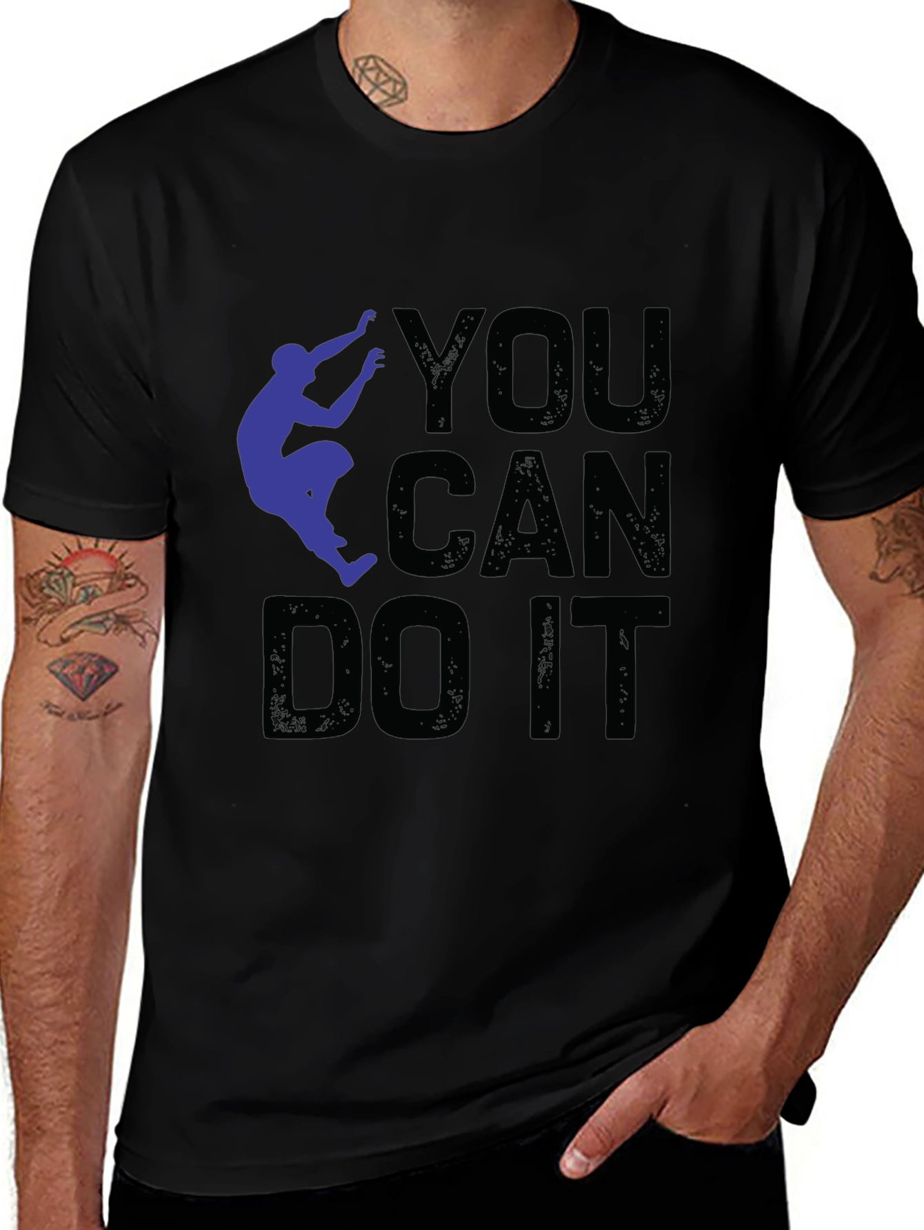 Motivational T-Shirt - You Can Do It!