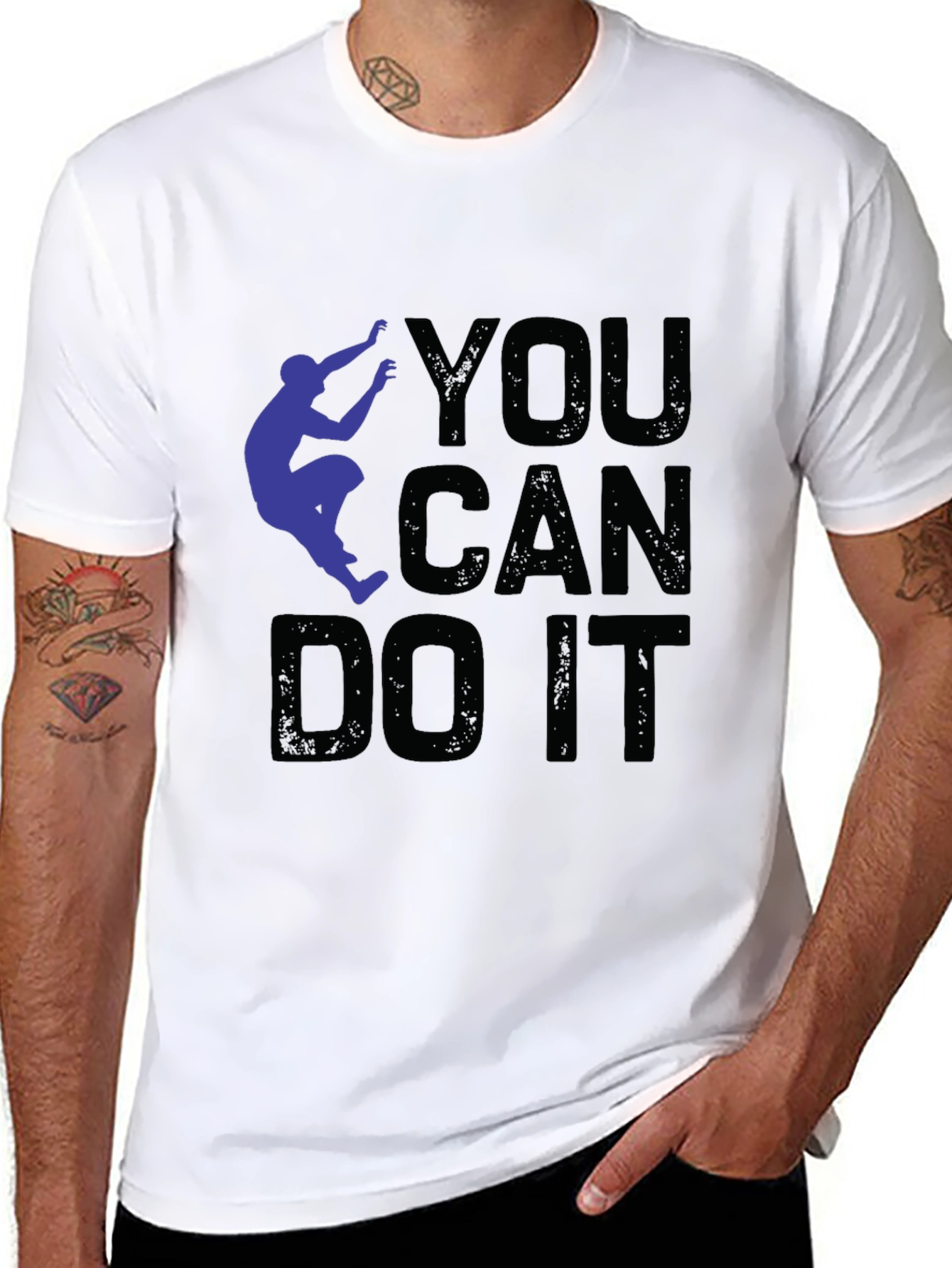 Motivational T-Shirt - You Can Do It!
