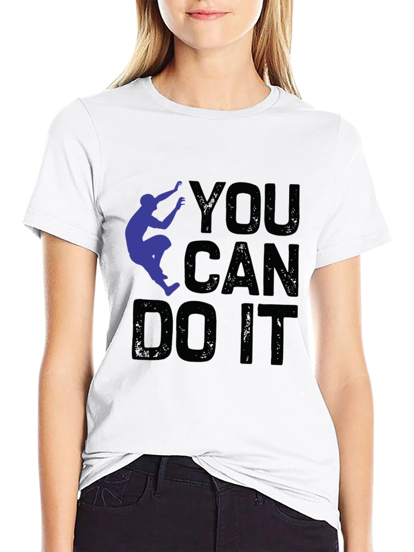 Motivational T-Shirt - You Can Do It!