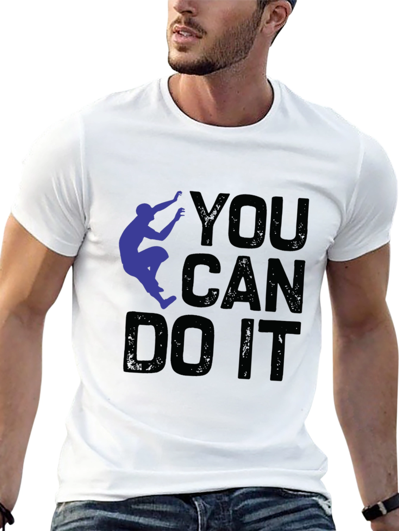 Motivational T-Shirt - You Can Do It!