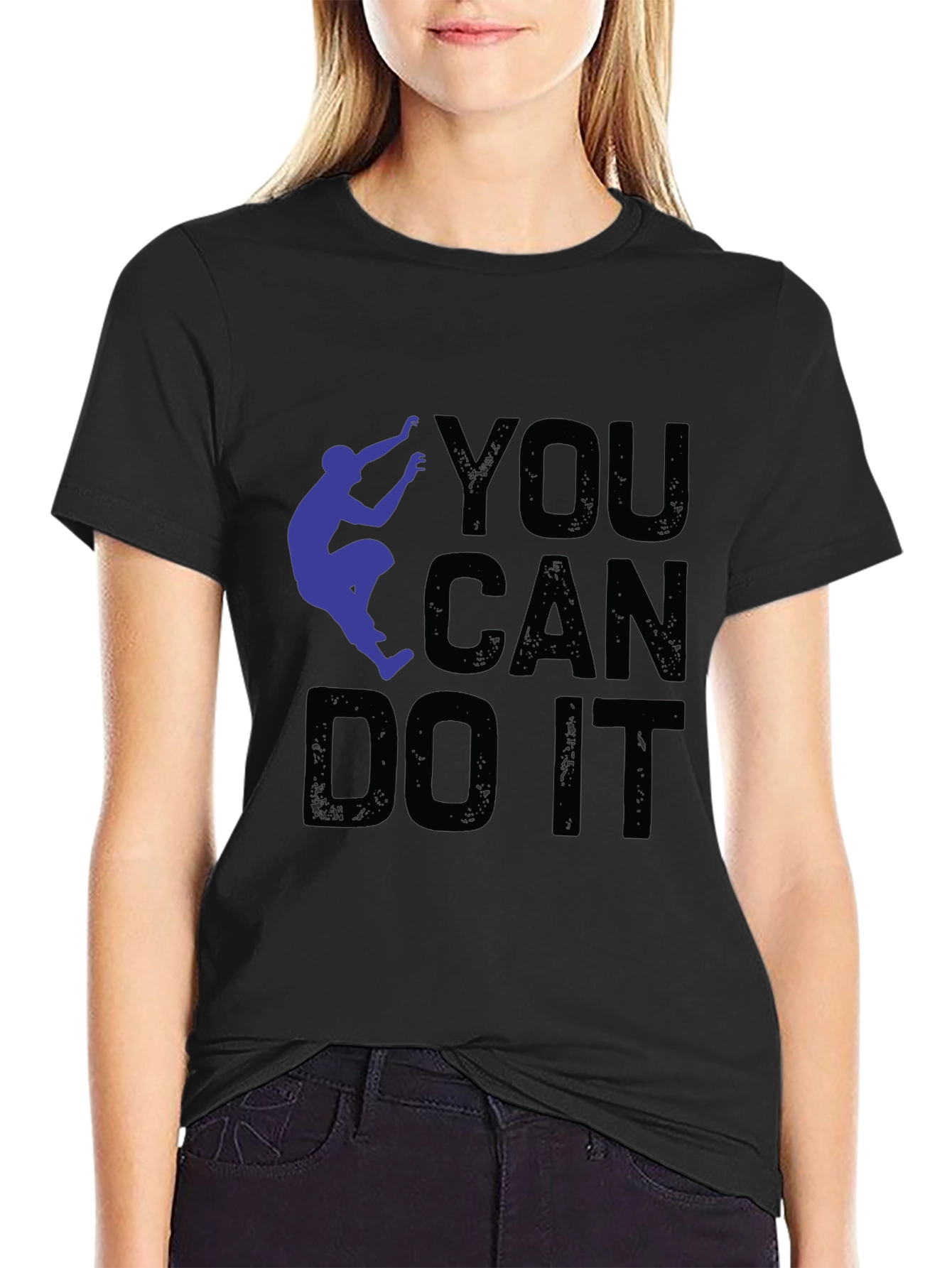 Motivational T-Shirt - You Can Do It!