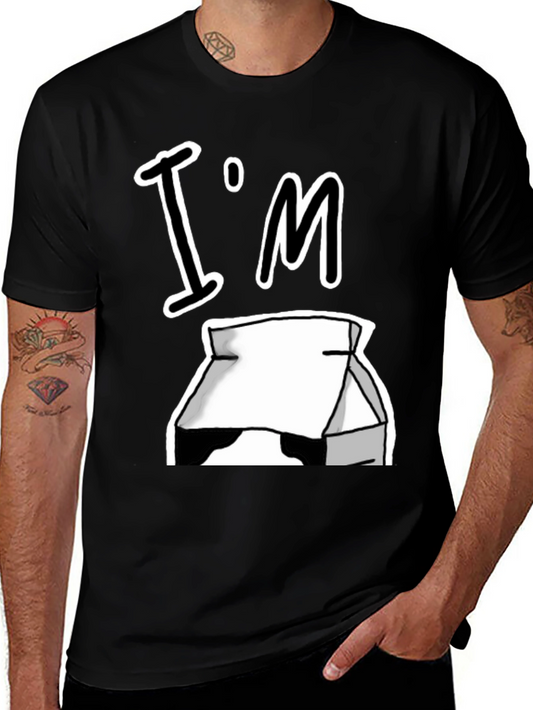 Im Moo Milk Box Black T-Shirt
