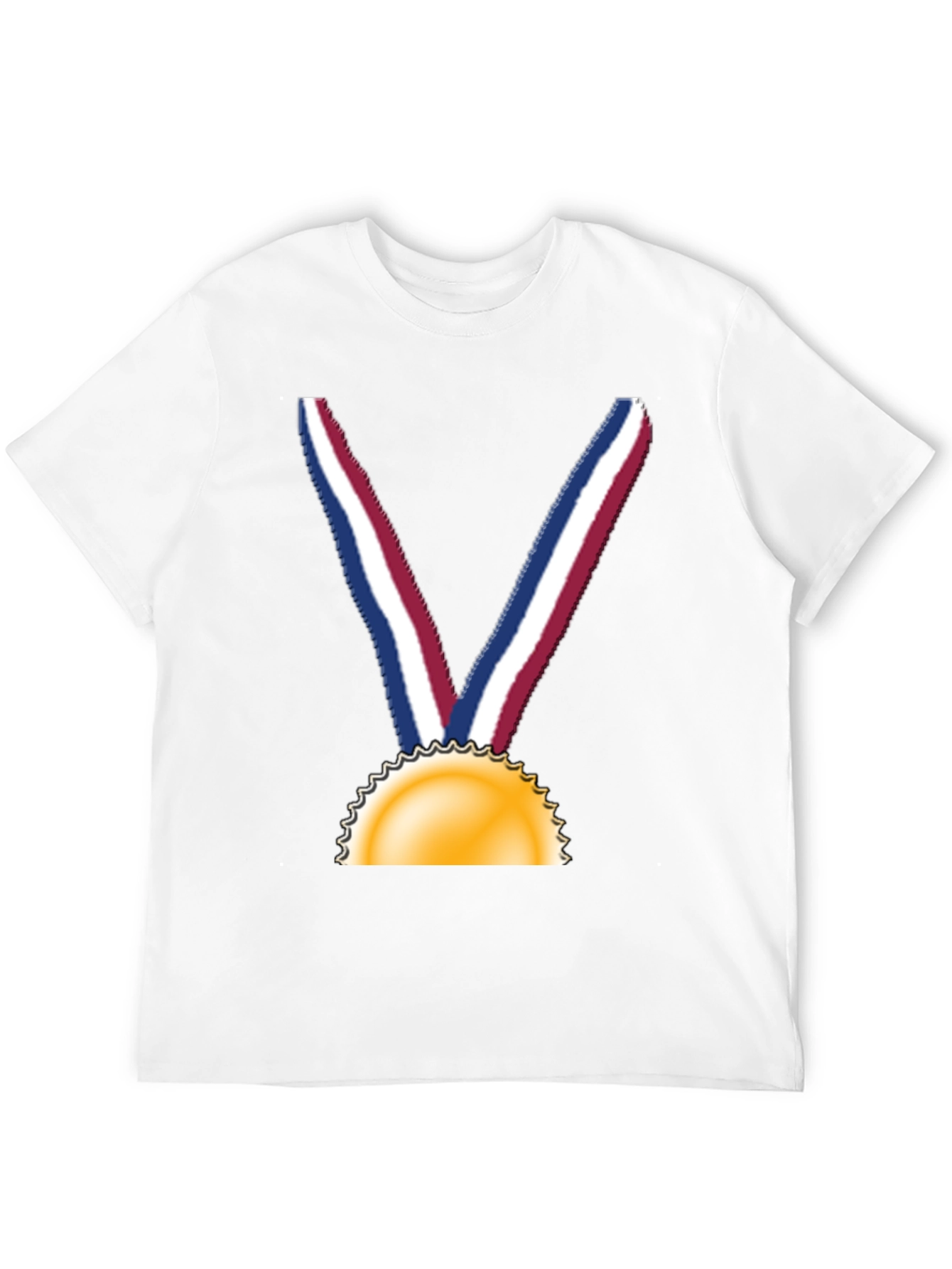 Gold Medal Graphic Tee - Champion Style