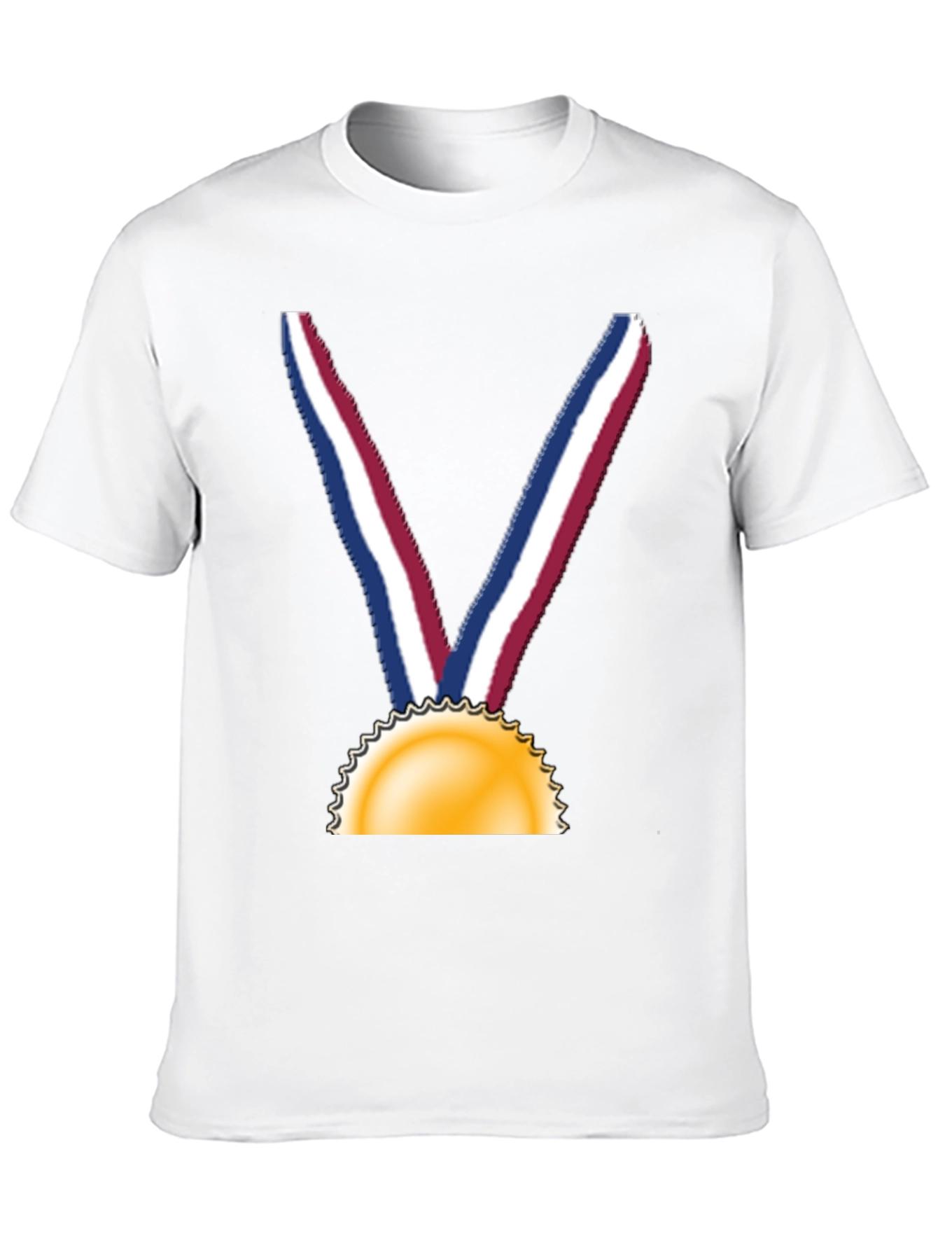 Gold Medal Graphic Tee - Champion Style