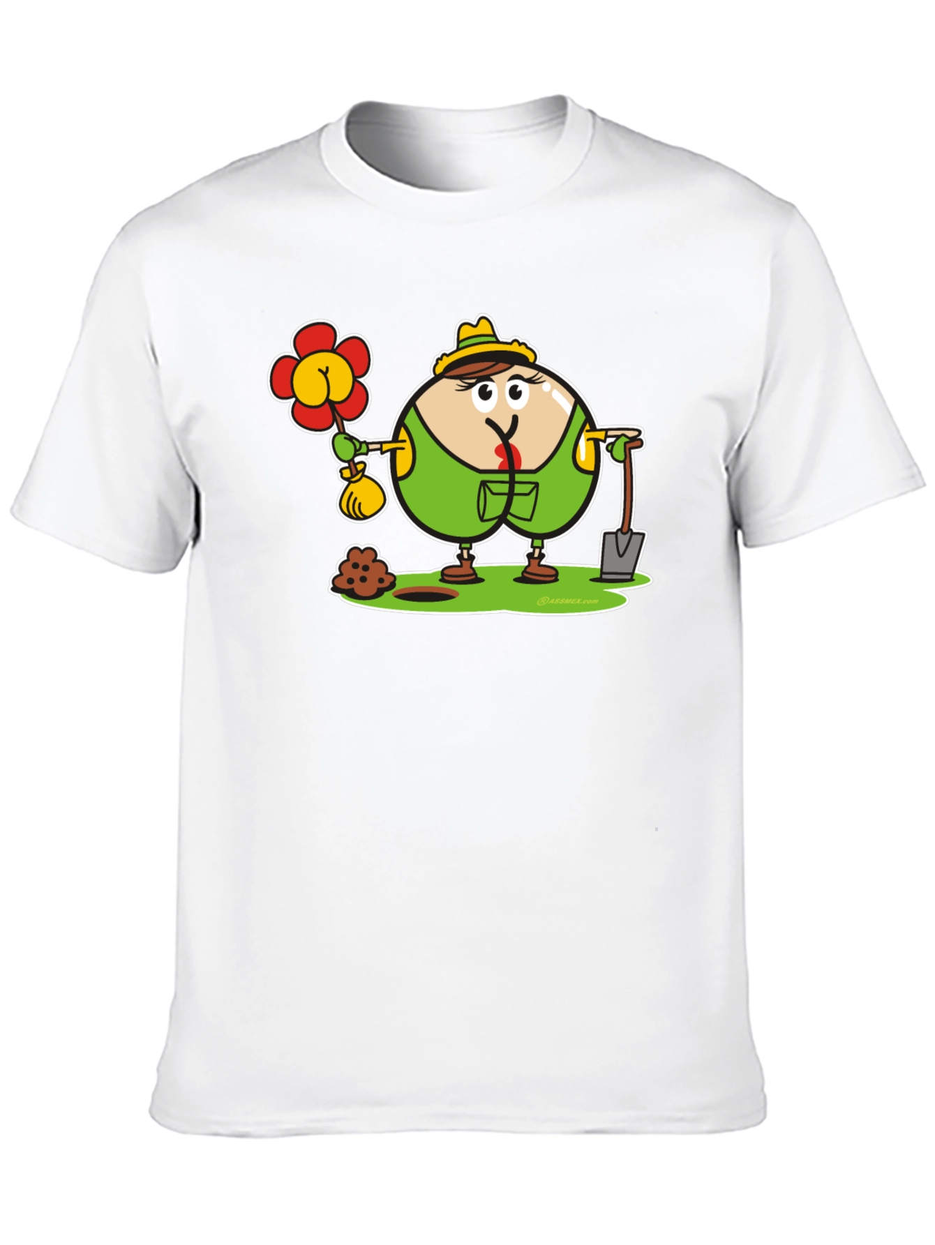 Funny Gardener Cartoon T-Shirt