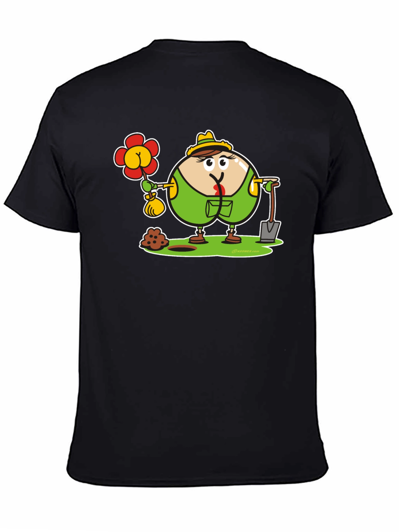 Funny Gardener Cartoon T-Shirt