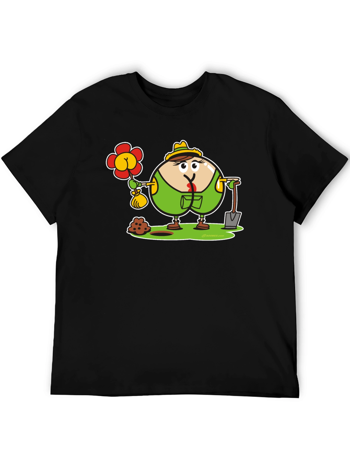Funny Gardener Cartoon T-Shirt