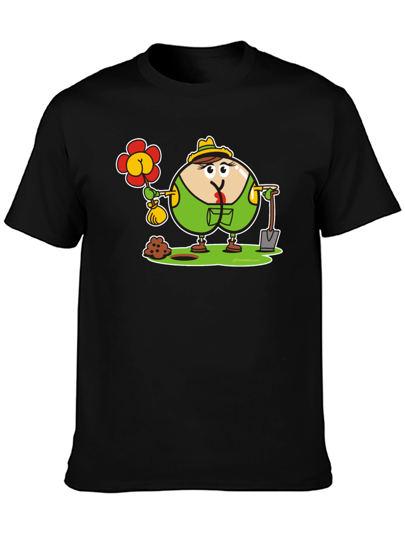 Funny Gardener Cartoon T-Shirt