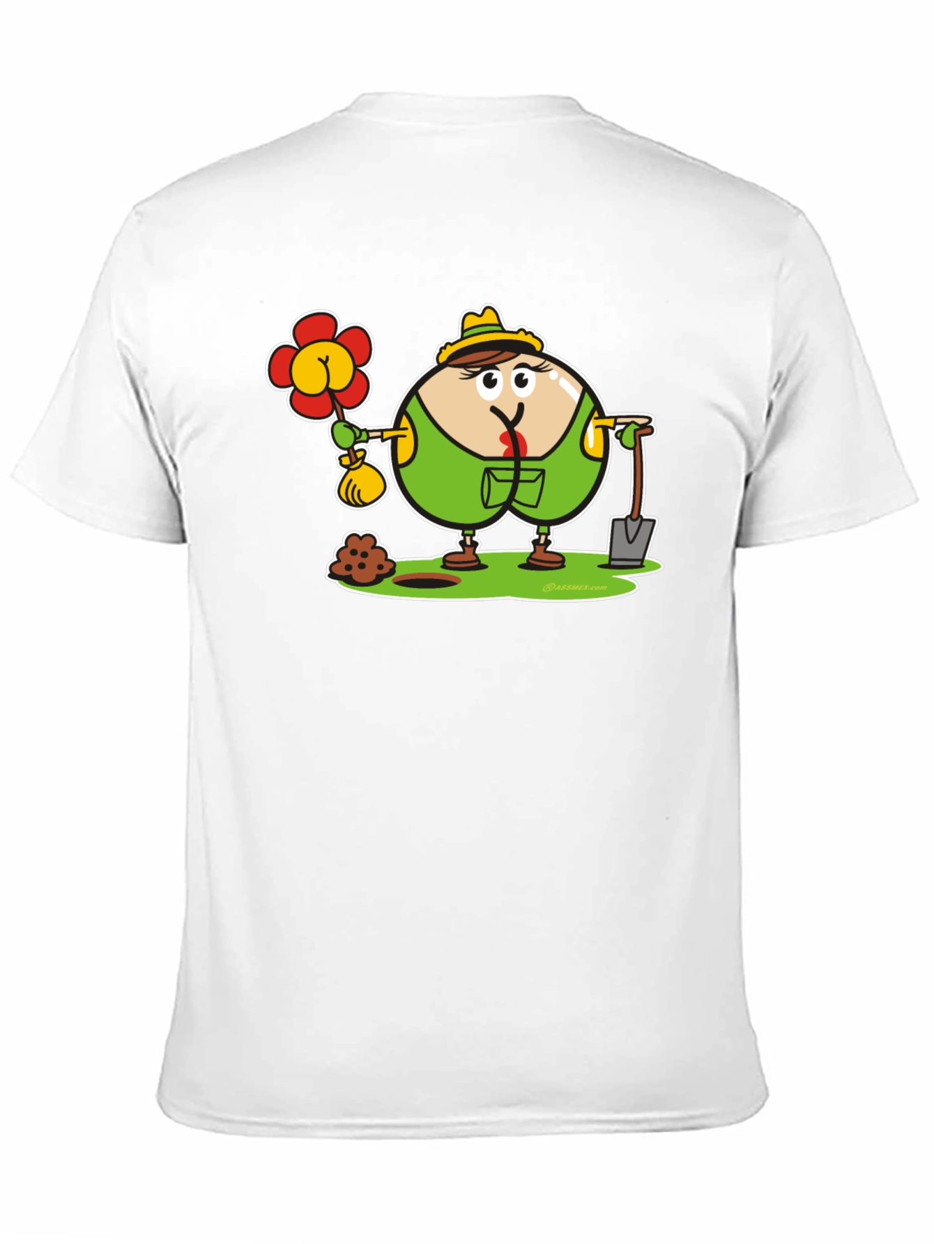 Funny Gardener Cartoon T-Shirt