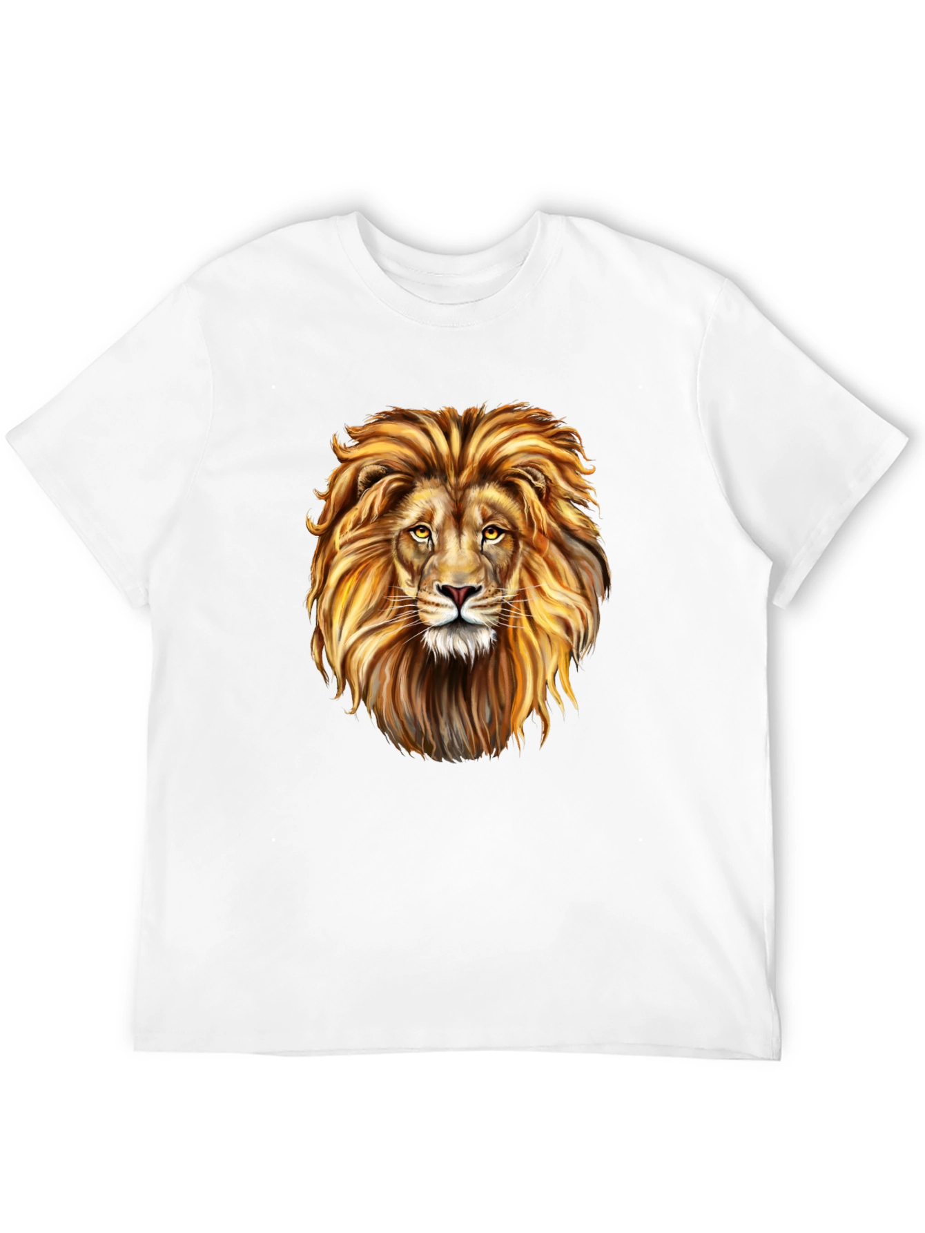 Lion Graphic Black T-Shirt
