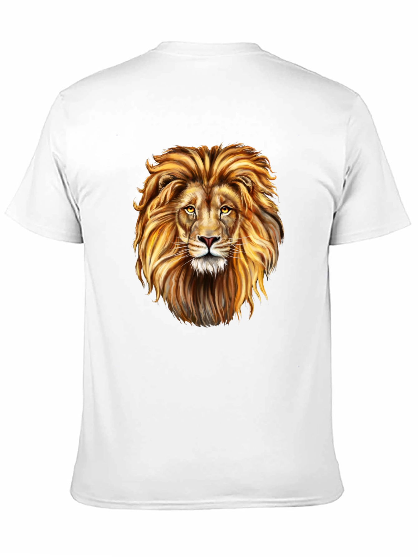 Lion Graphic Black T-Shirt