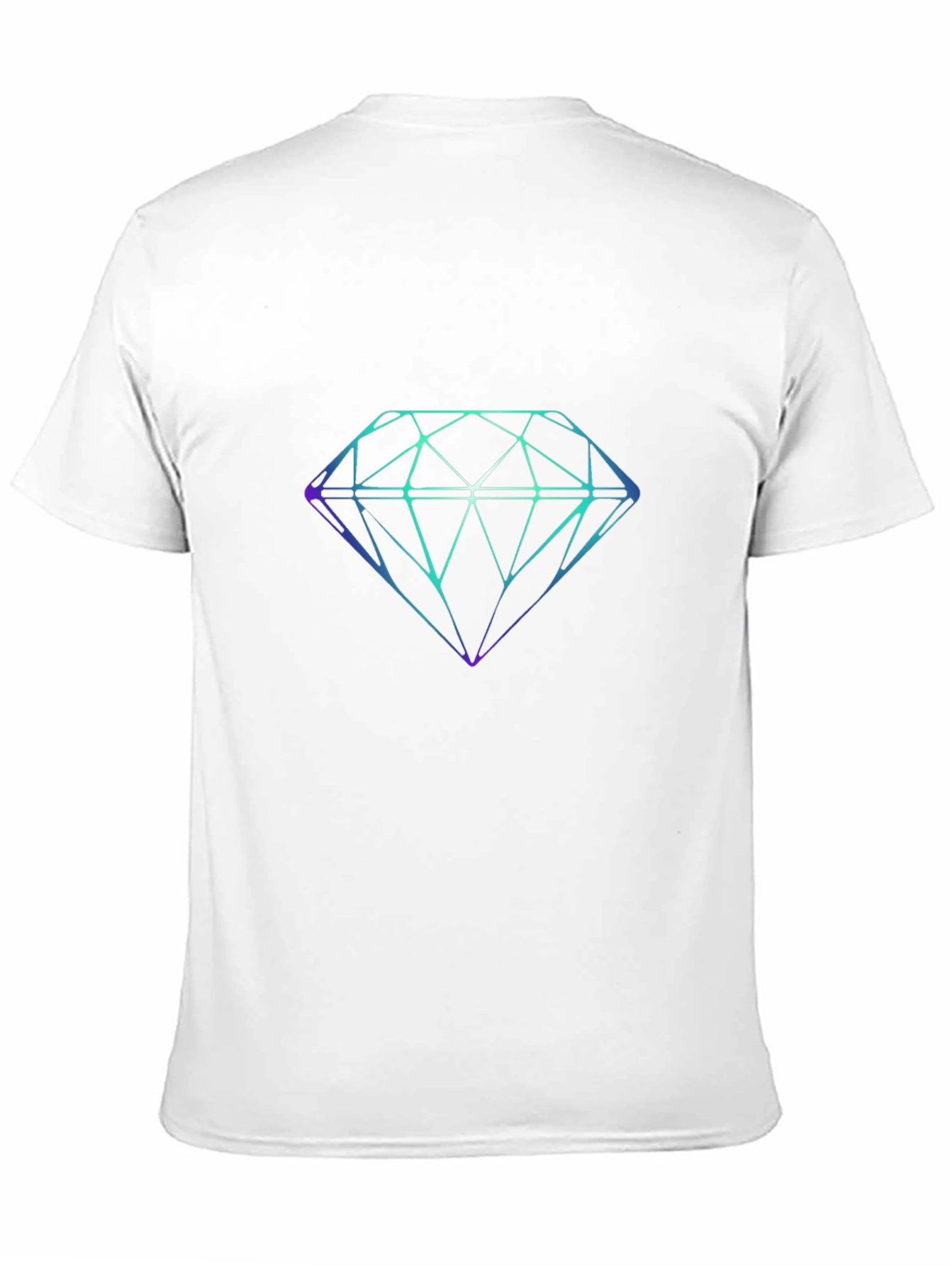 Geometric Diamond Graphic T-Shirt