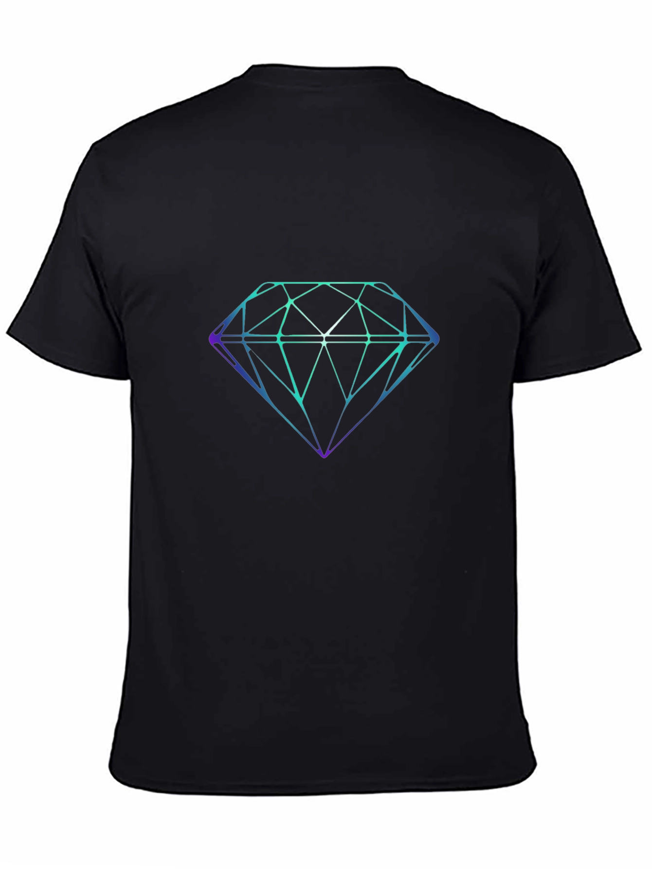 Geometric Diamond Graphic T-Shirt