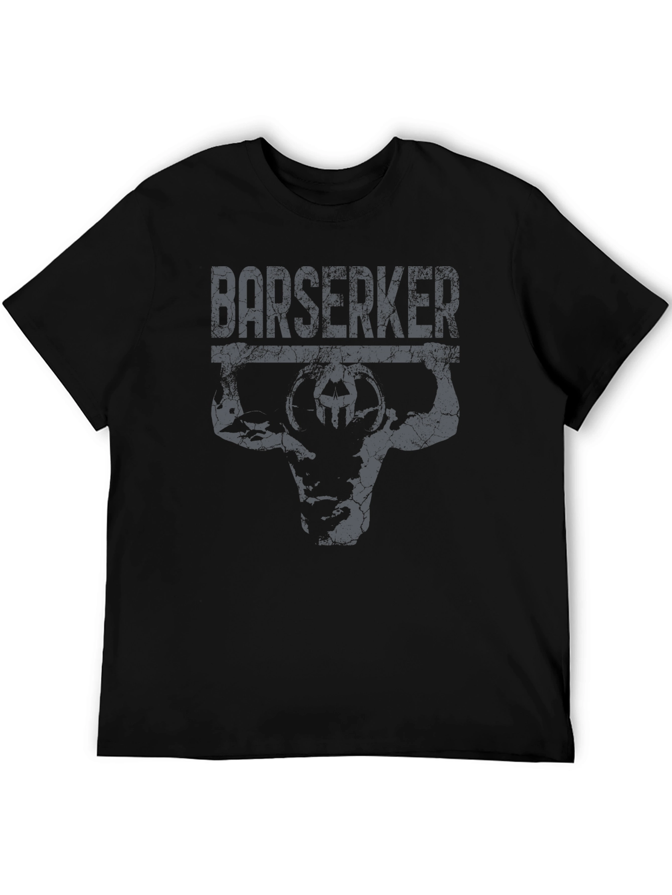 Barserker Weightlifting T-Shirt - Black