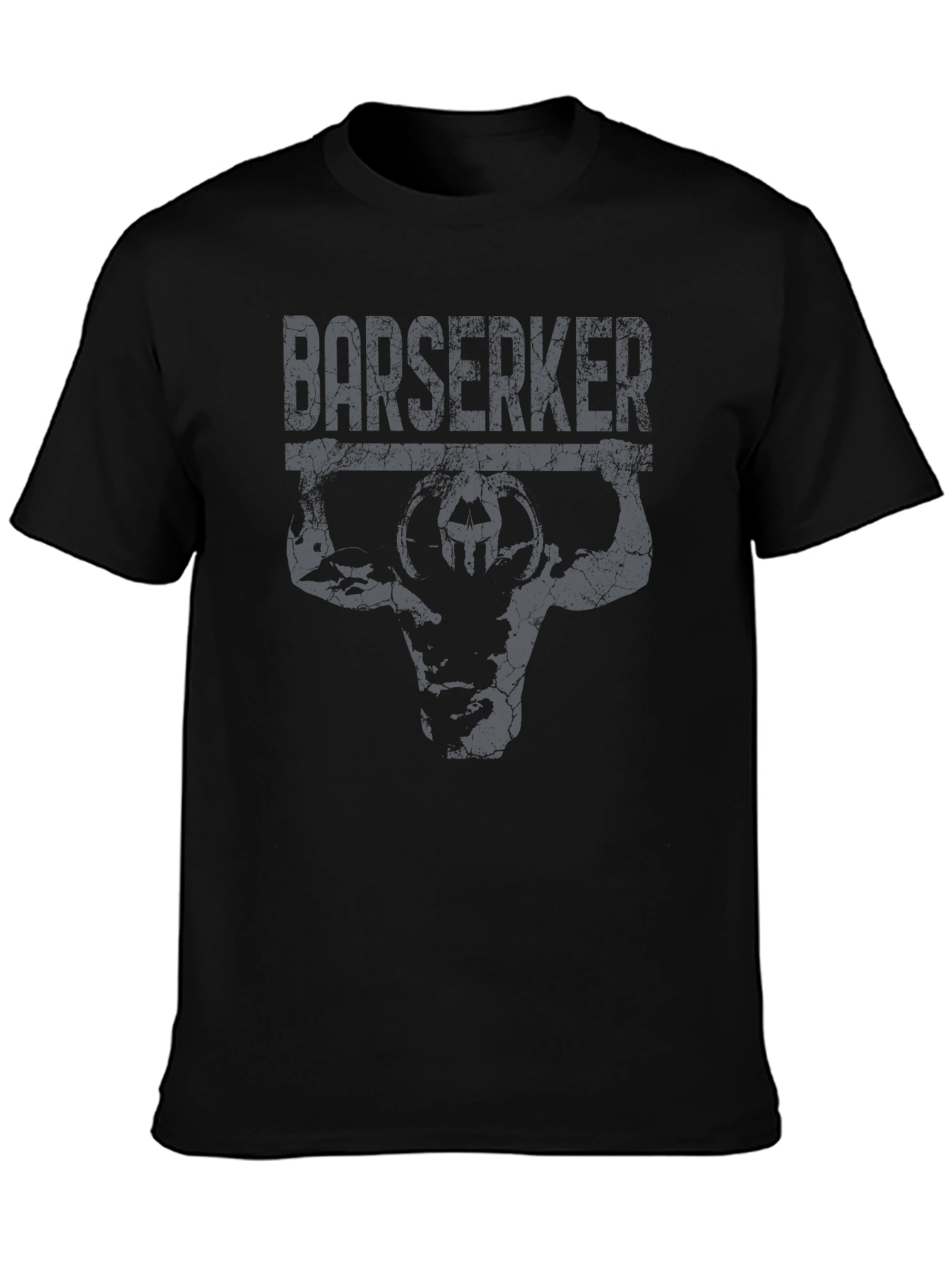 Barserker Weightlifting T-Shirt - Black