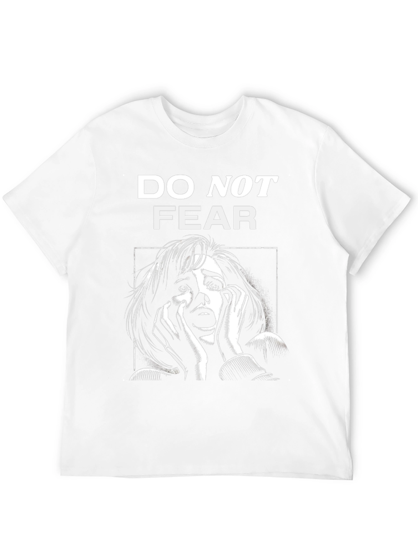Do Not Fear Graphic Tee - Black