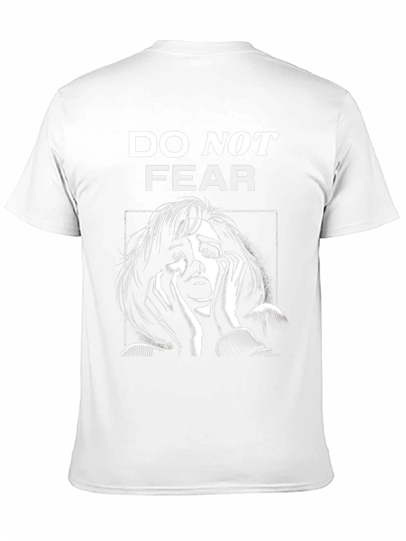 Do Not Fear Graphic Tee - Black
