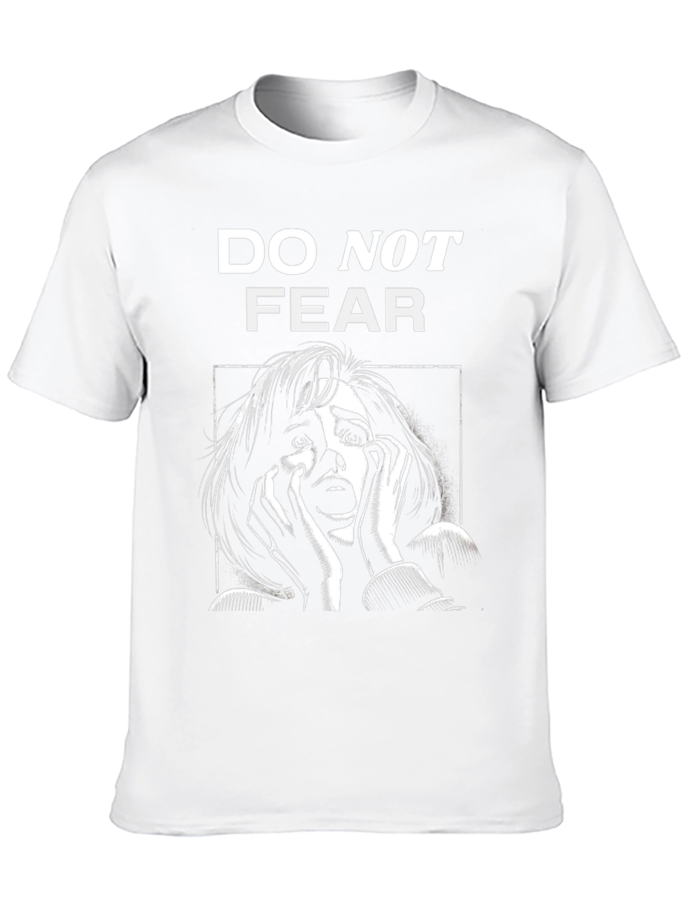 Do Not Fear Graphic Tee - Black